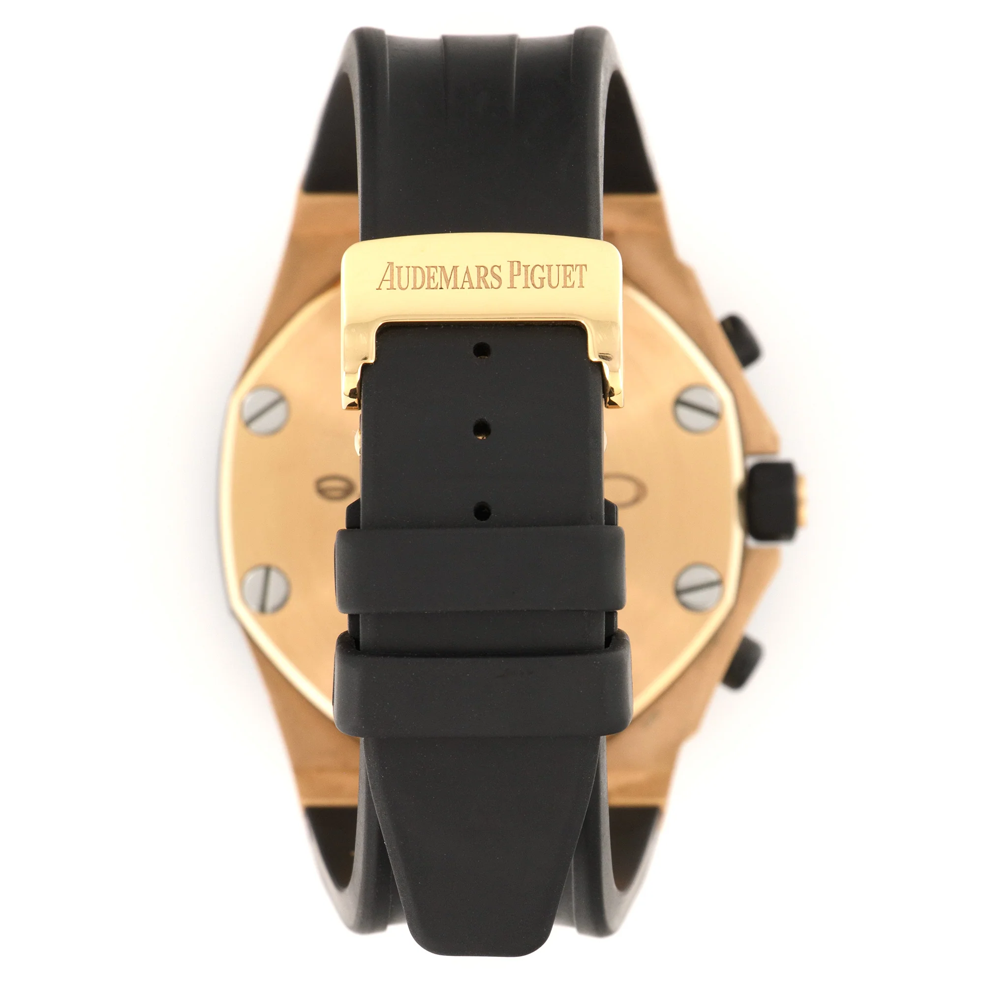 Audemars Piguet Rose Gold Royal Oak Offshore Rubberclad Watch Ref. 25940 - Image 4