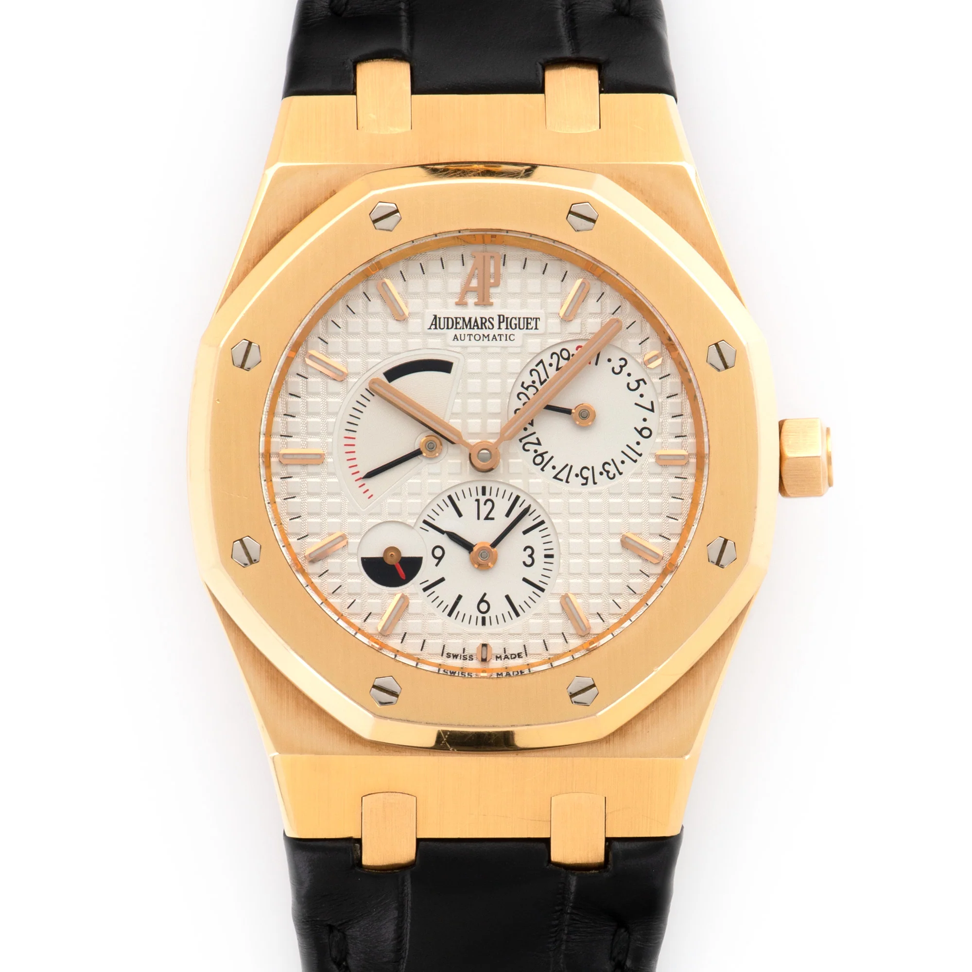 Audemars Piguet Rose Gold Royal Oak Dual Time Ref. 26120OR