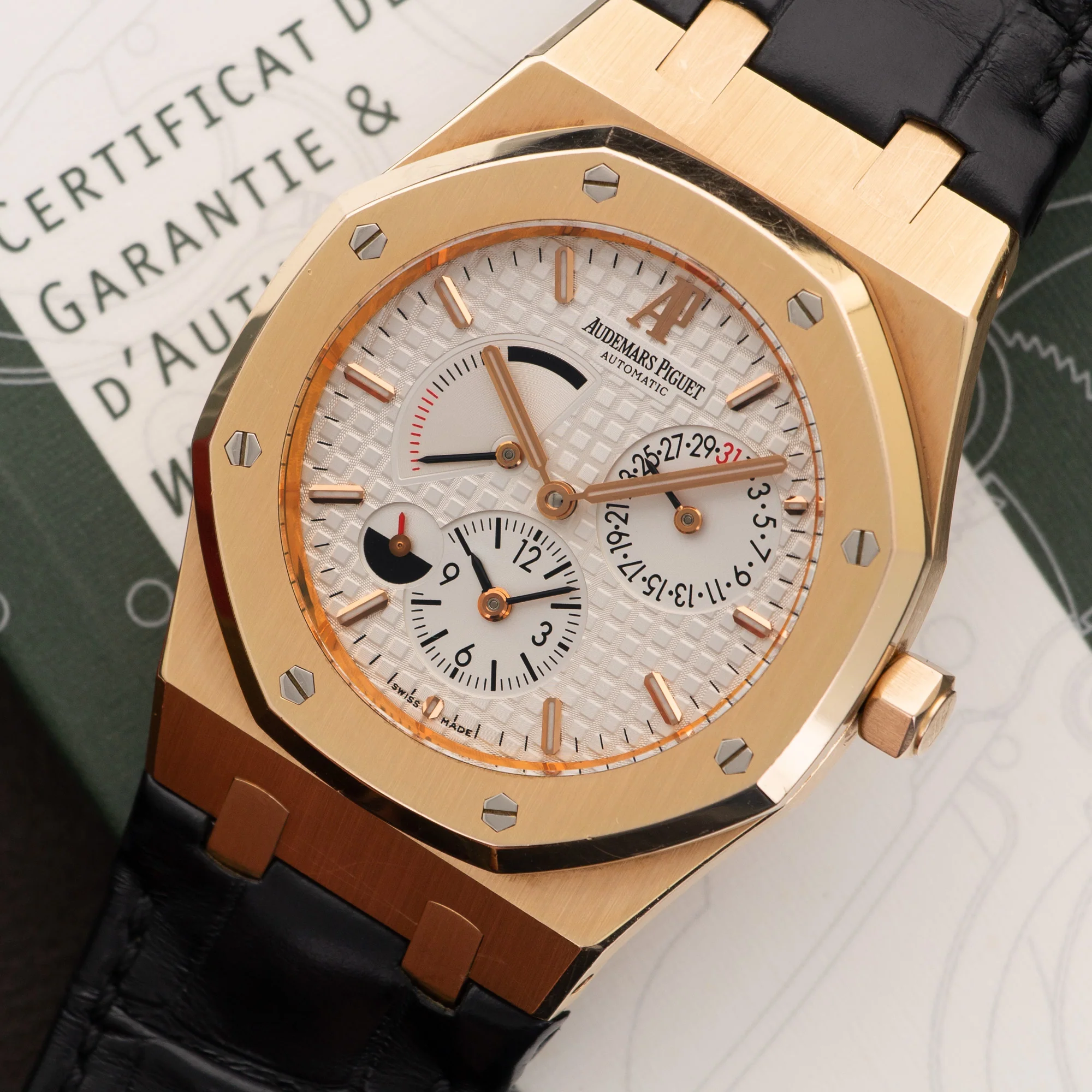 Audemars Piguet Rose Gold Royal Oak Dual Time Ref. 26120OR - Image 2
