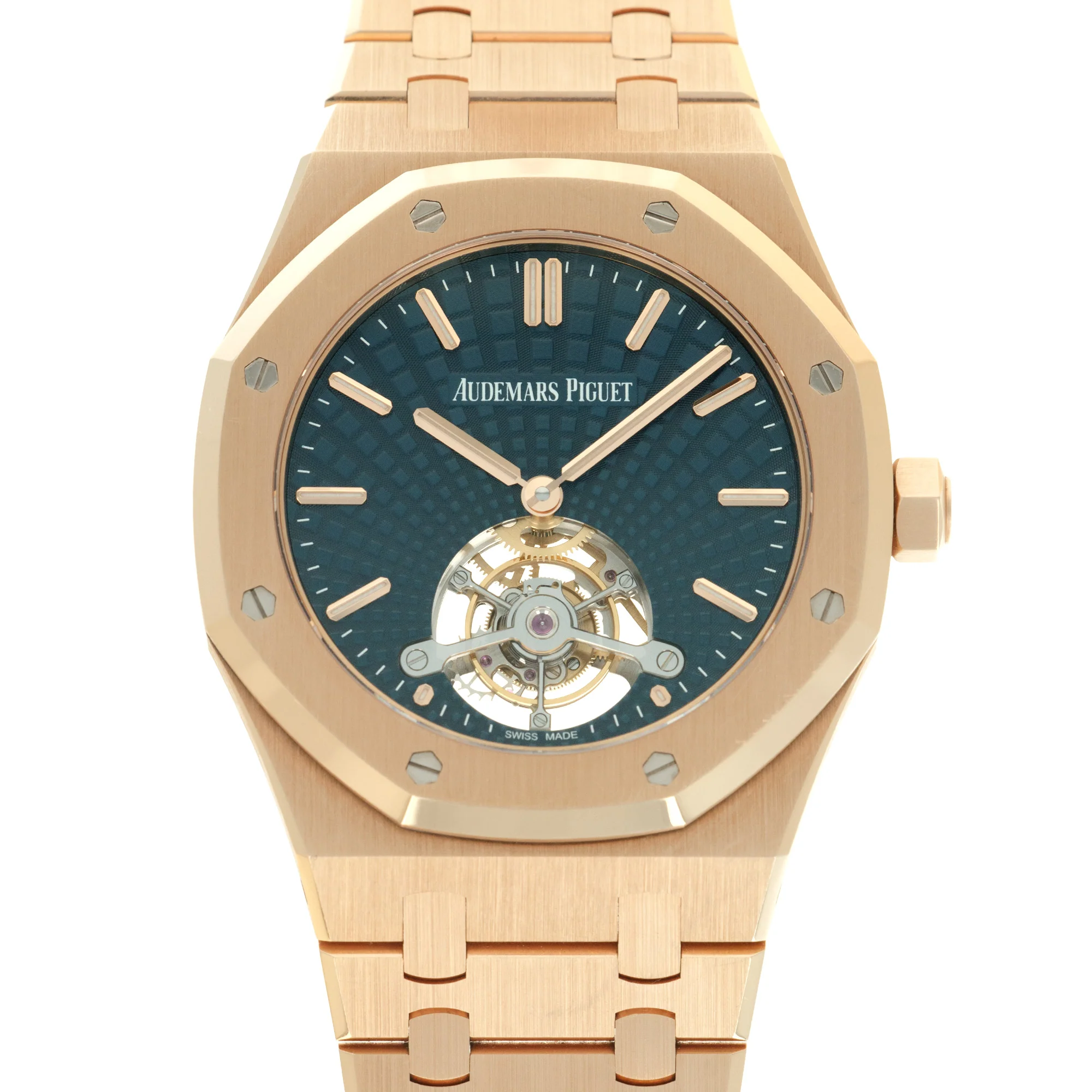 Audemars Piguet Rose Gold Royal Oak Tourbillon Watch Ref. 26522