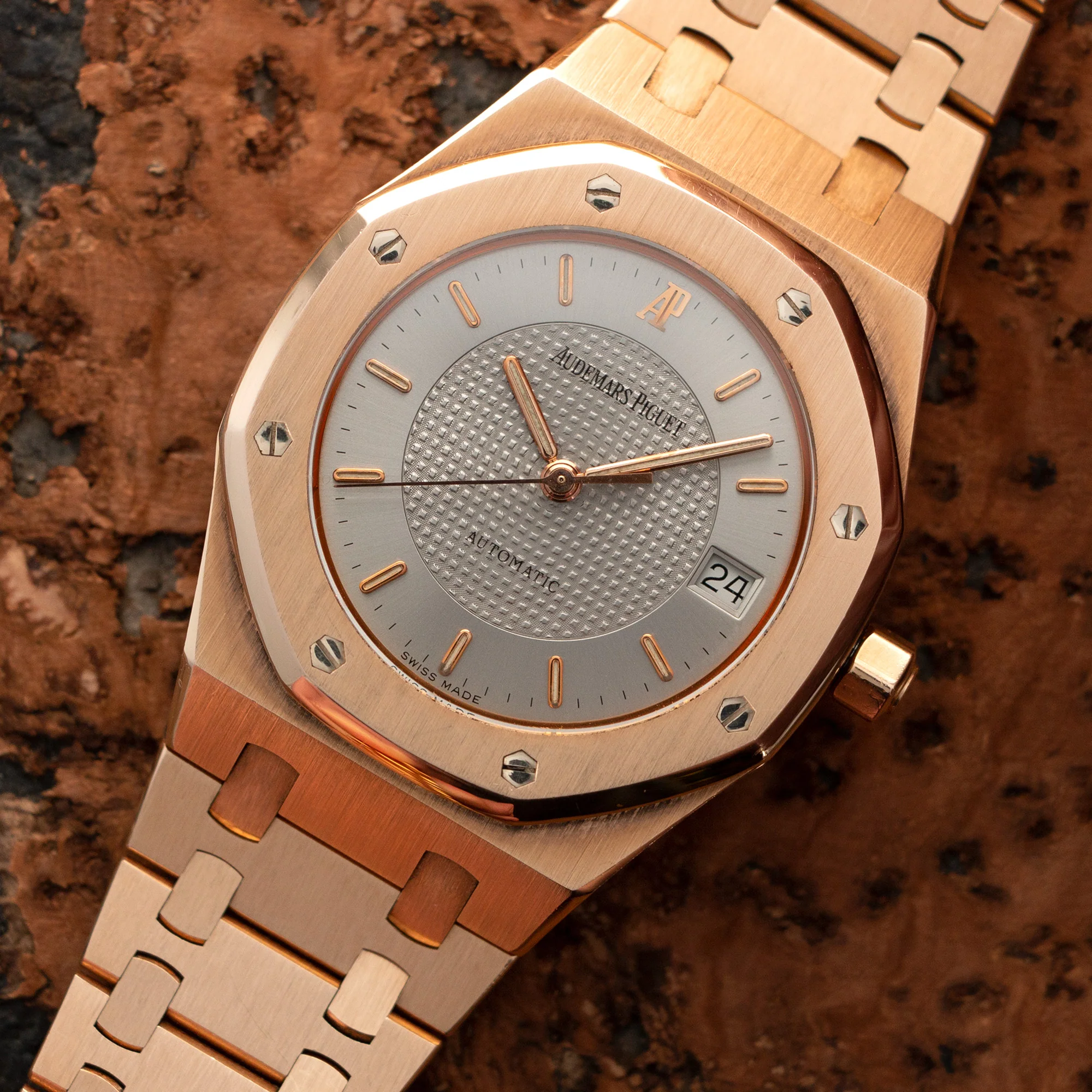 Audemars Piguet Rose Gold Nick Faldo Royal Oak Watch Ref. 14790 - Image 2