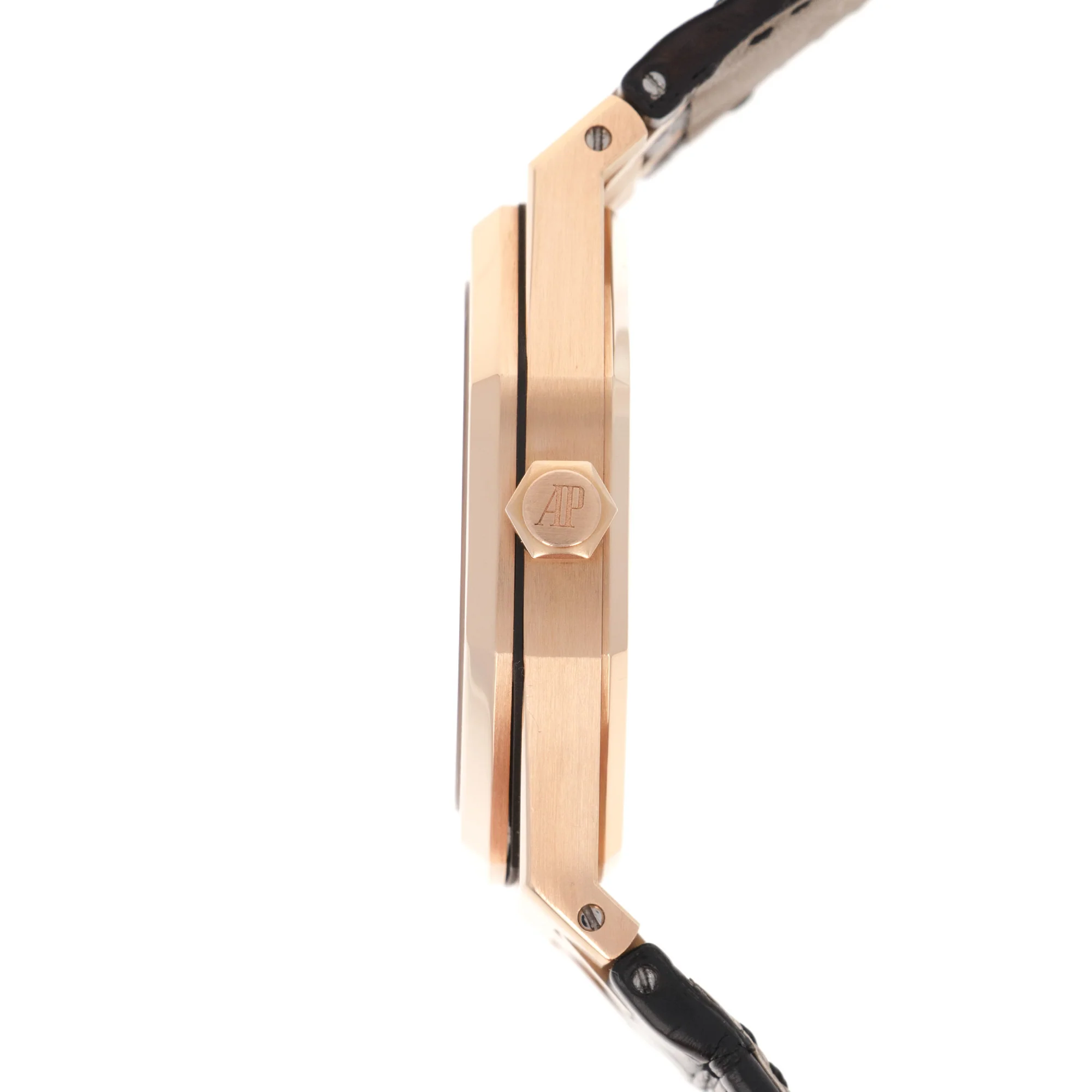Audemars Piguet Rose Gold Royal Oak Watch Ref. 15400 - Image 3