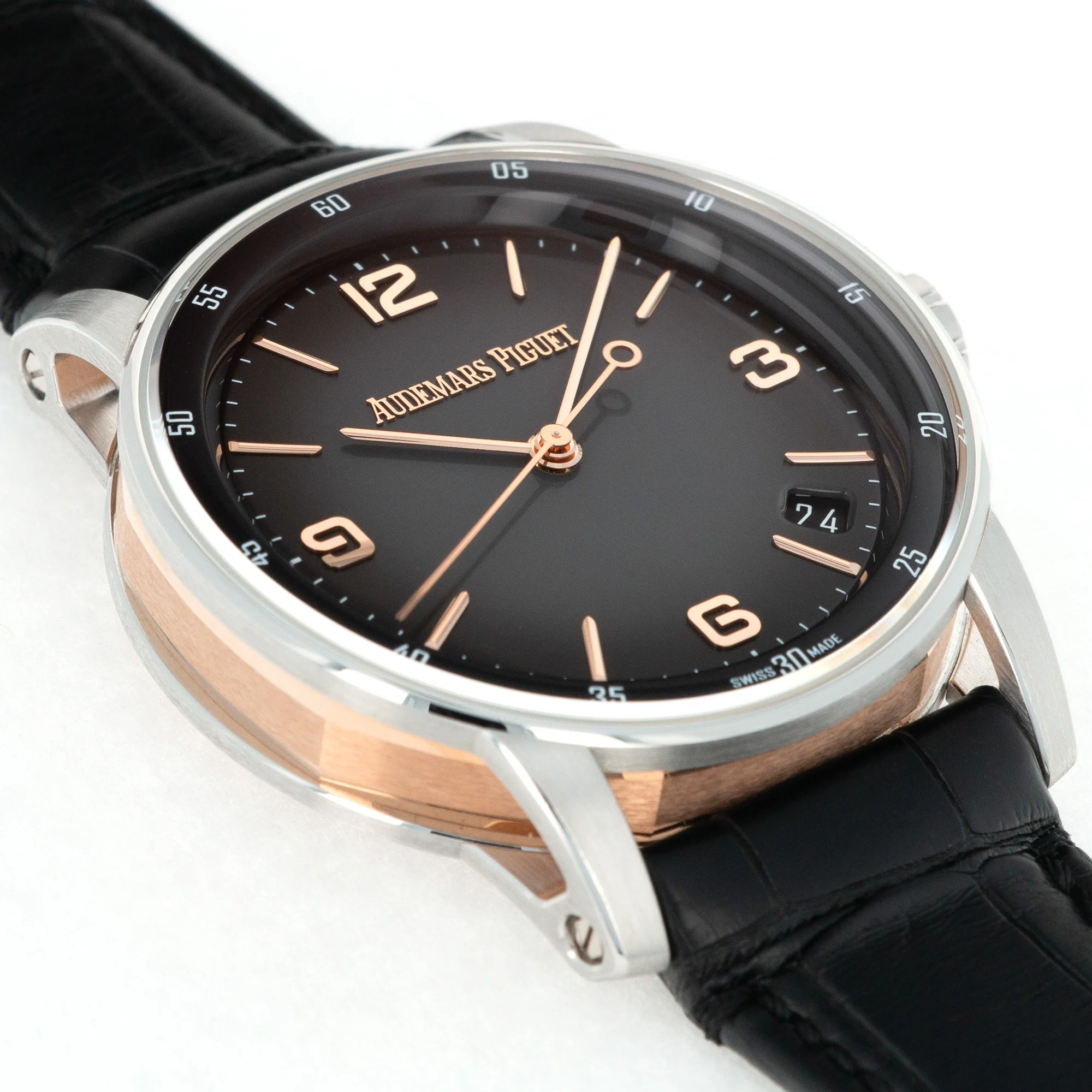 Audemars Piguet Rose Gold & White Gold Code 11.59 Watch - Image 3