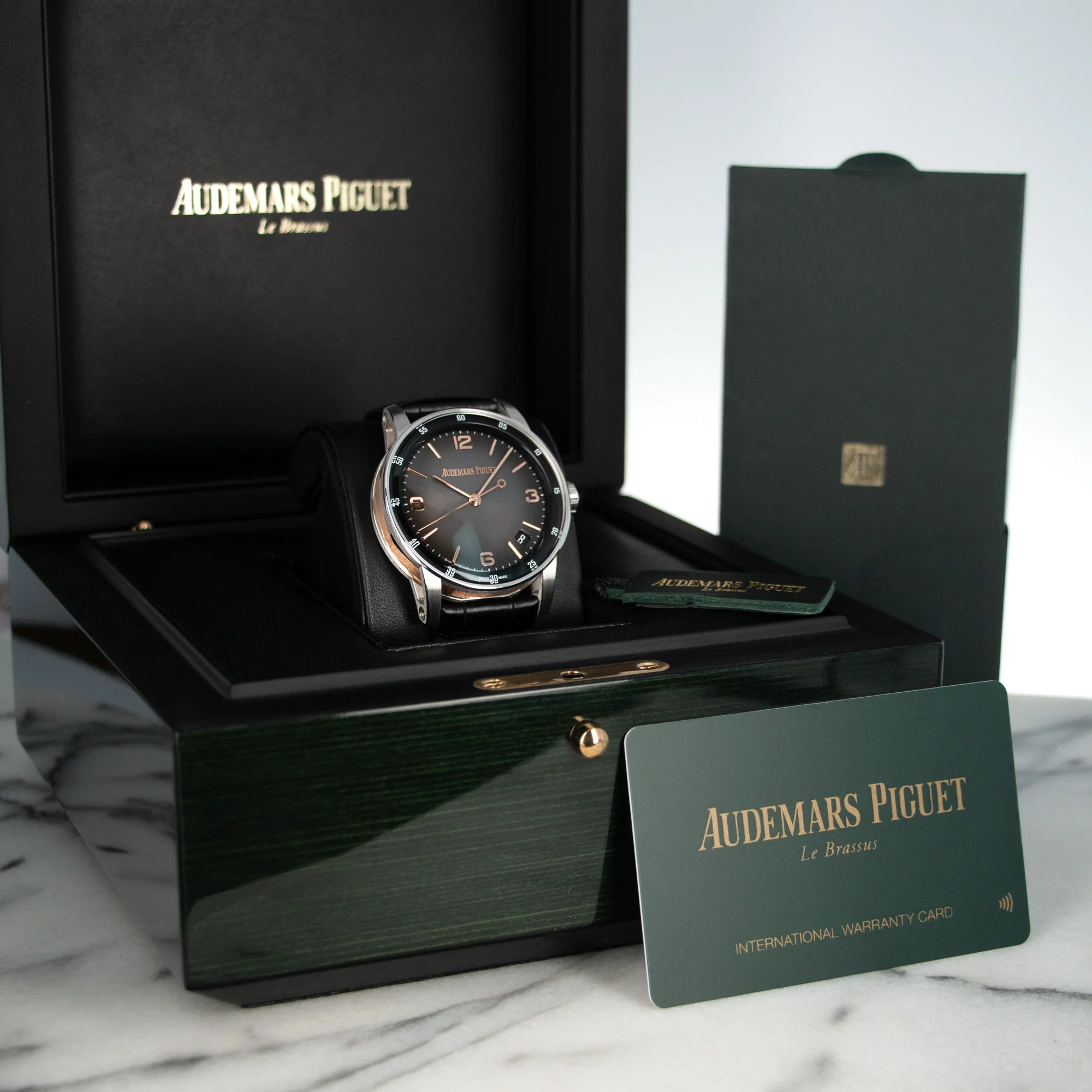 Audemars Piguet Rose Gold & White Gold Code 11.59 Watch - Image 8