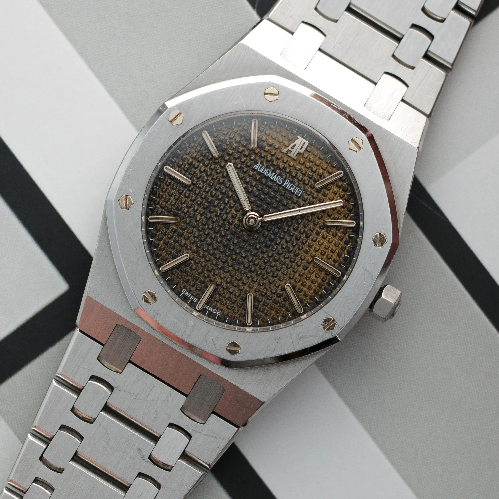 Audemars Piguet Royal Oak Brown Dial Watch, Ref. 56175 - Image 2