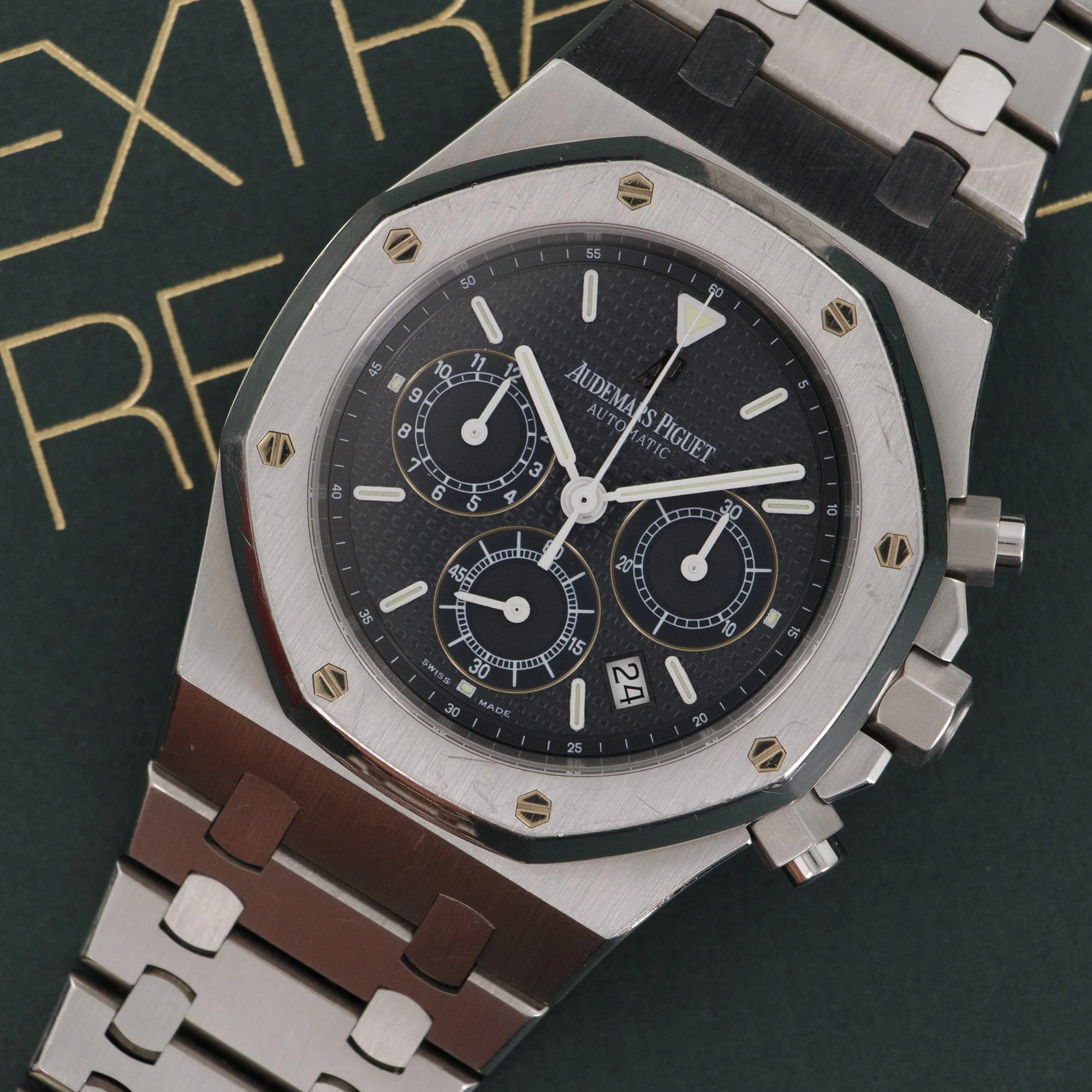 Audemars Piguet Royal Oak Chronograph Blue Watch Ref. 25860ST - Image 2