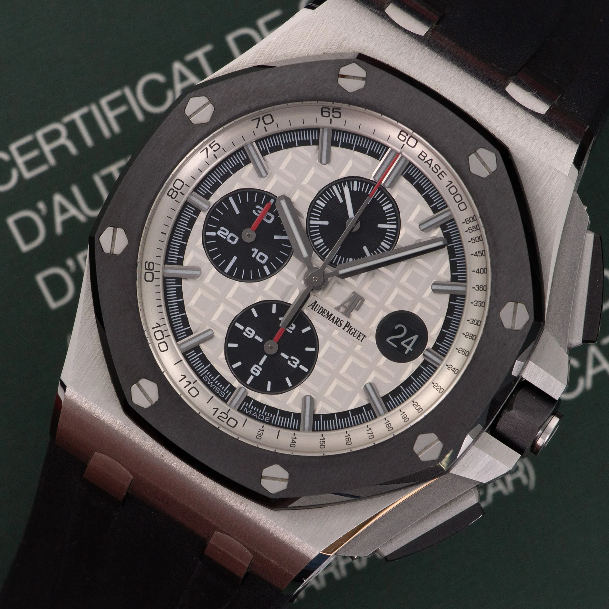 Audemars Piguet Royal Oak Offshore Silver Dial Watch - Image 2