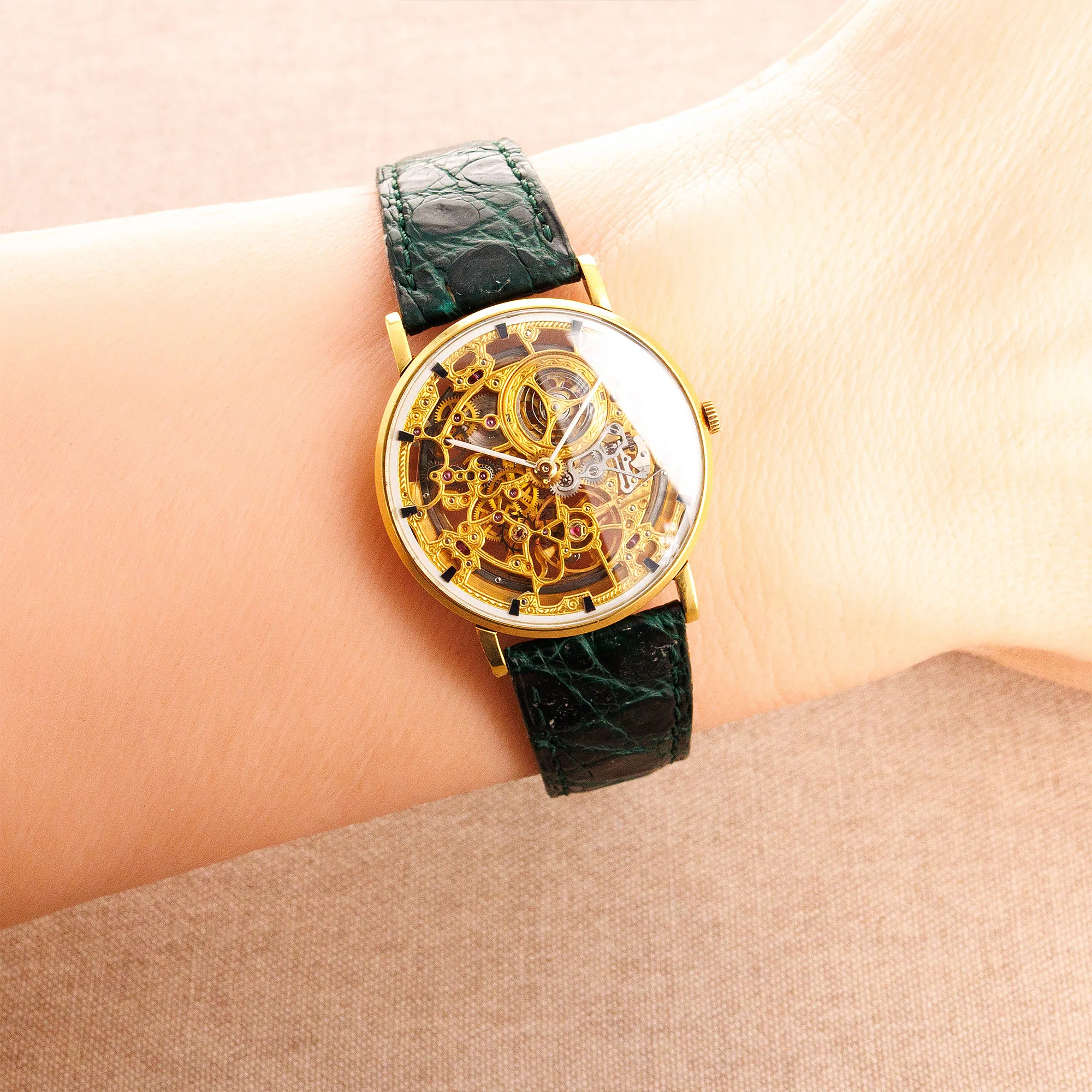 Audemars Piguet Yellow Gold Skeleton Automatic Watch Ref. 5442 - Image 7