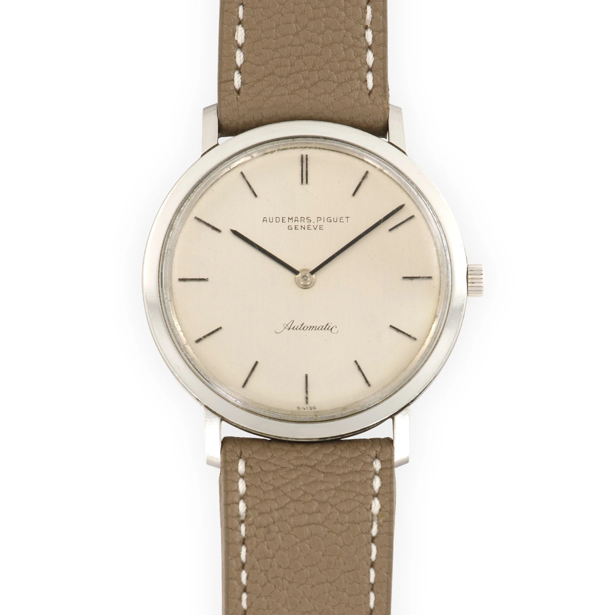 Audemars Piguet Steel Automatic Strap Watch, Ref. 5273