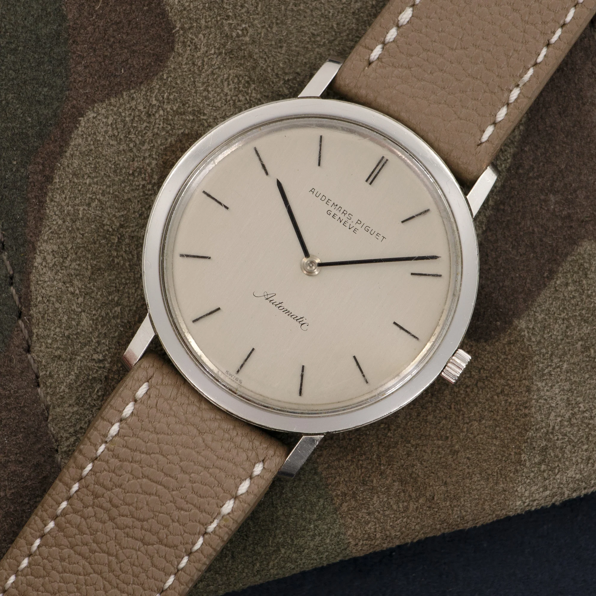 Audemars Piguet Steel Automatic Strap Watch, Ref. 5273 - Image 2