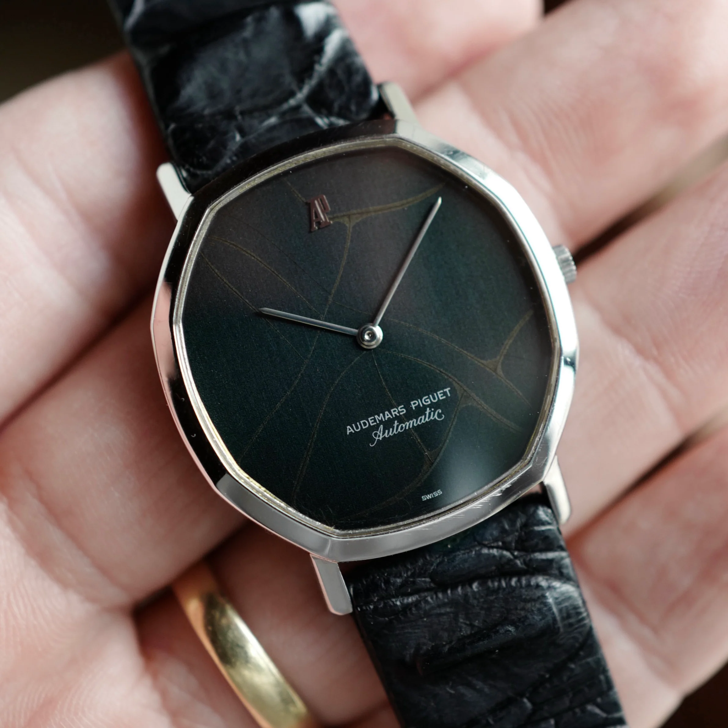 Audemars Piguet Steel Automatic Watch, Ref. 4010 with Attractive Spider Dial - Image 4