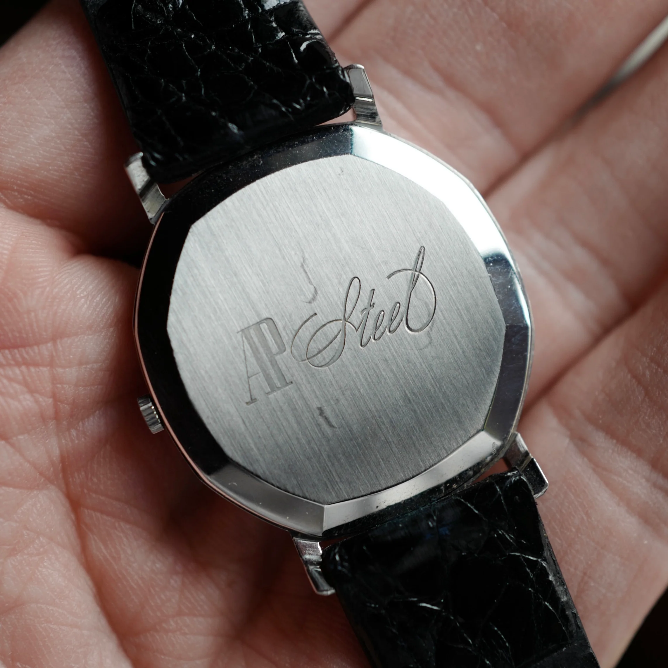 Audemars Piguet Steel Automatic Watch, Ref. 4010 with Attractive Spider Dial - Image 6