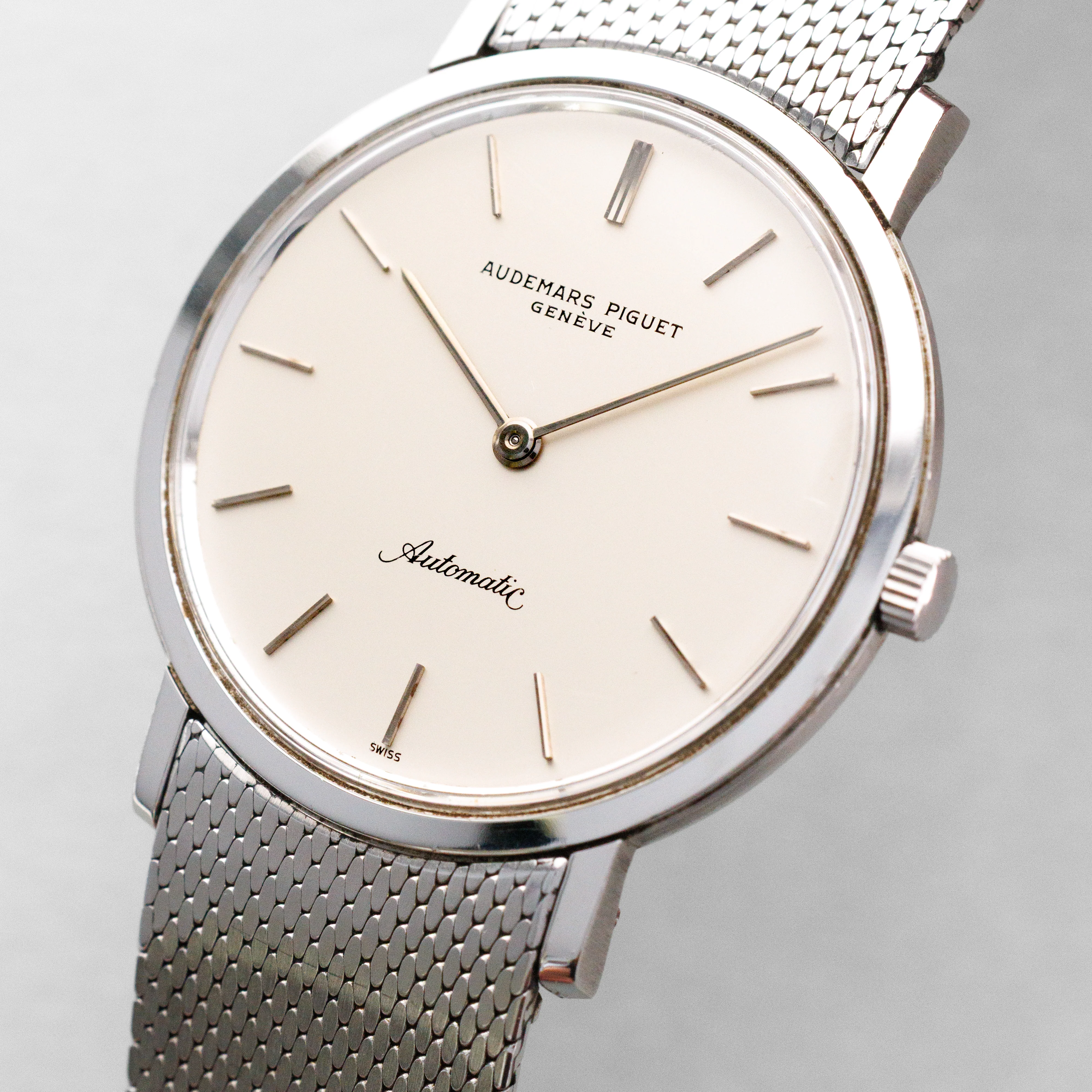 Audemars Piguet Steel Automatic Watch with Caliber 2120 Movement - Image 2