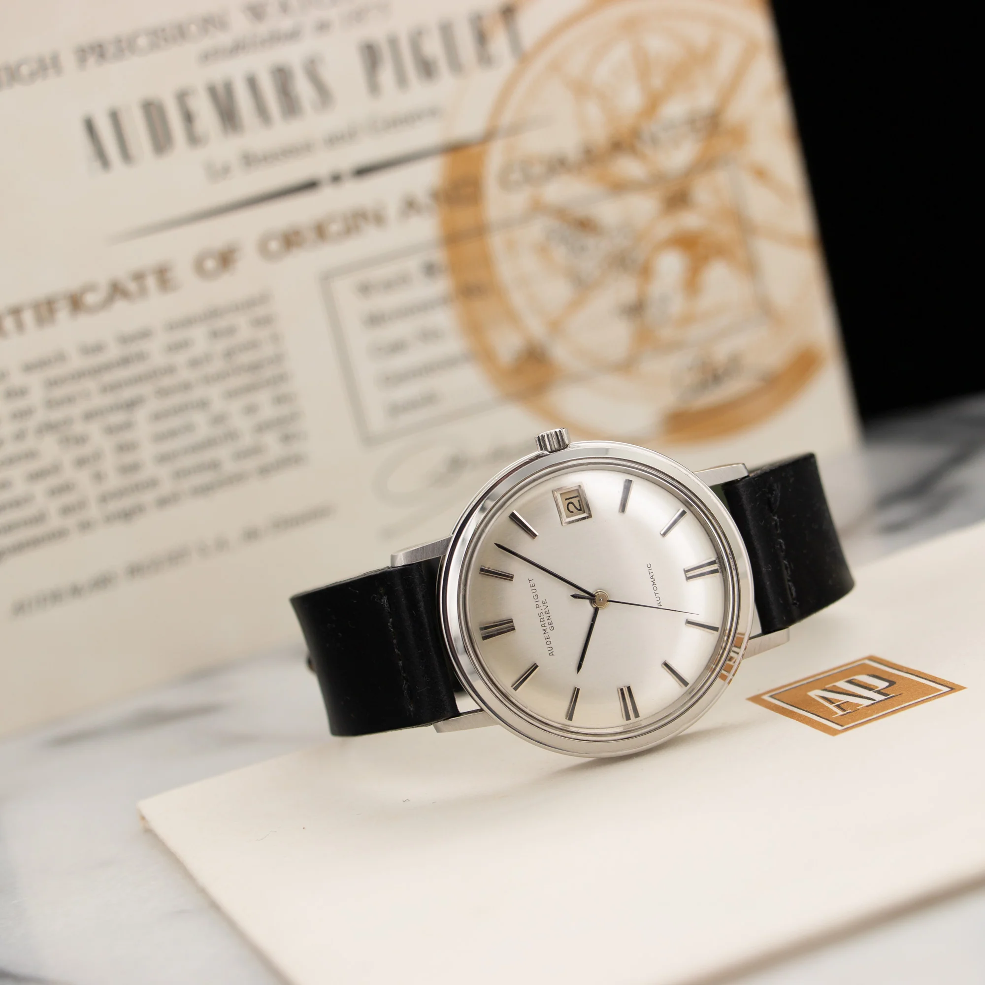 Audemars Piguet Steel Automatic Watch, Ref. 5281 with Original Warranty Papers - Image 6