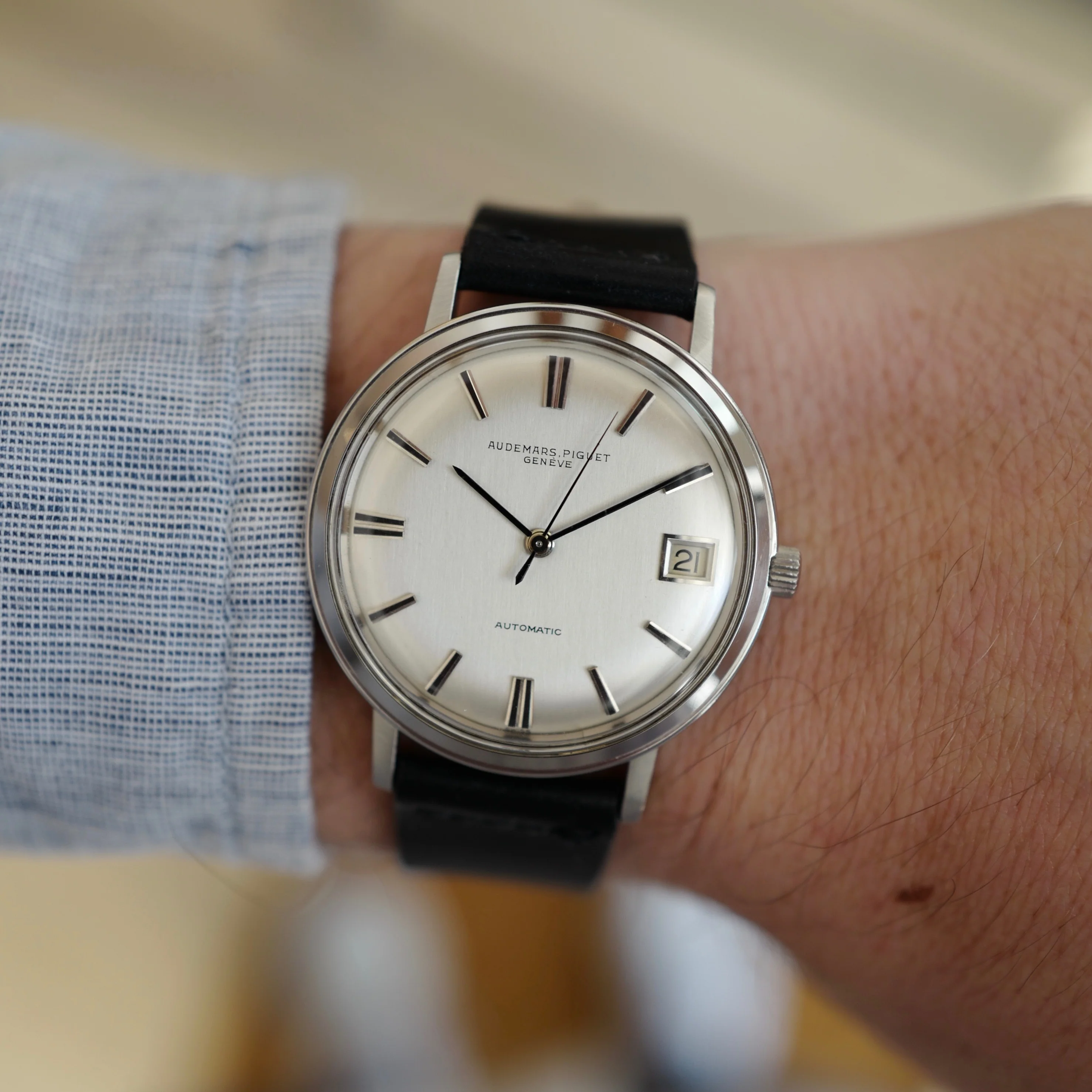 Audemars Piguet Steel Automatic Watch, Ref. 5281 with Original Warranty Papers - Image 8