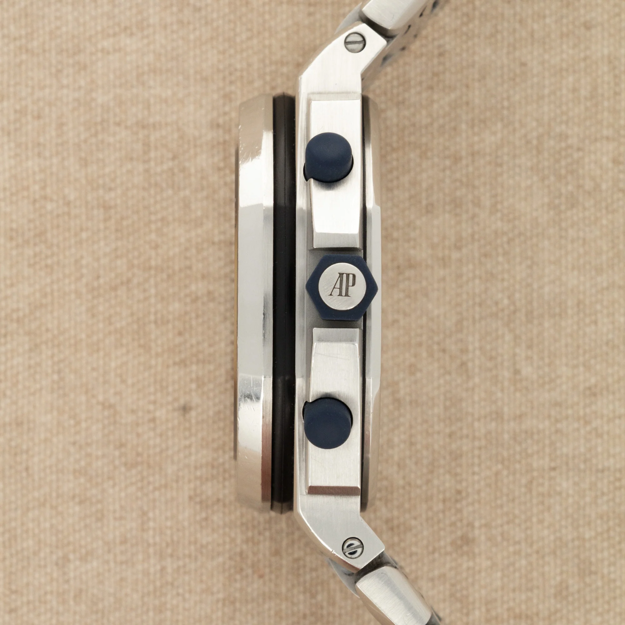 Audemars Piguet Steel Royal Oak Offshore Ref. 25721 with Tropical Gold Dial - Image 7