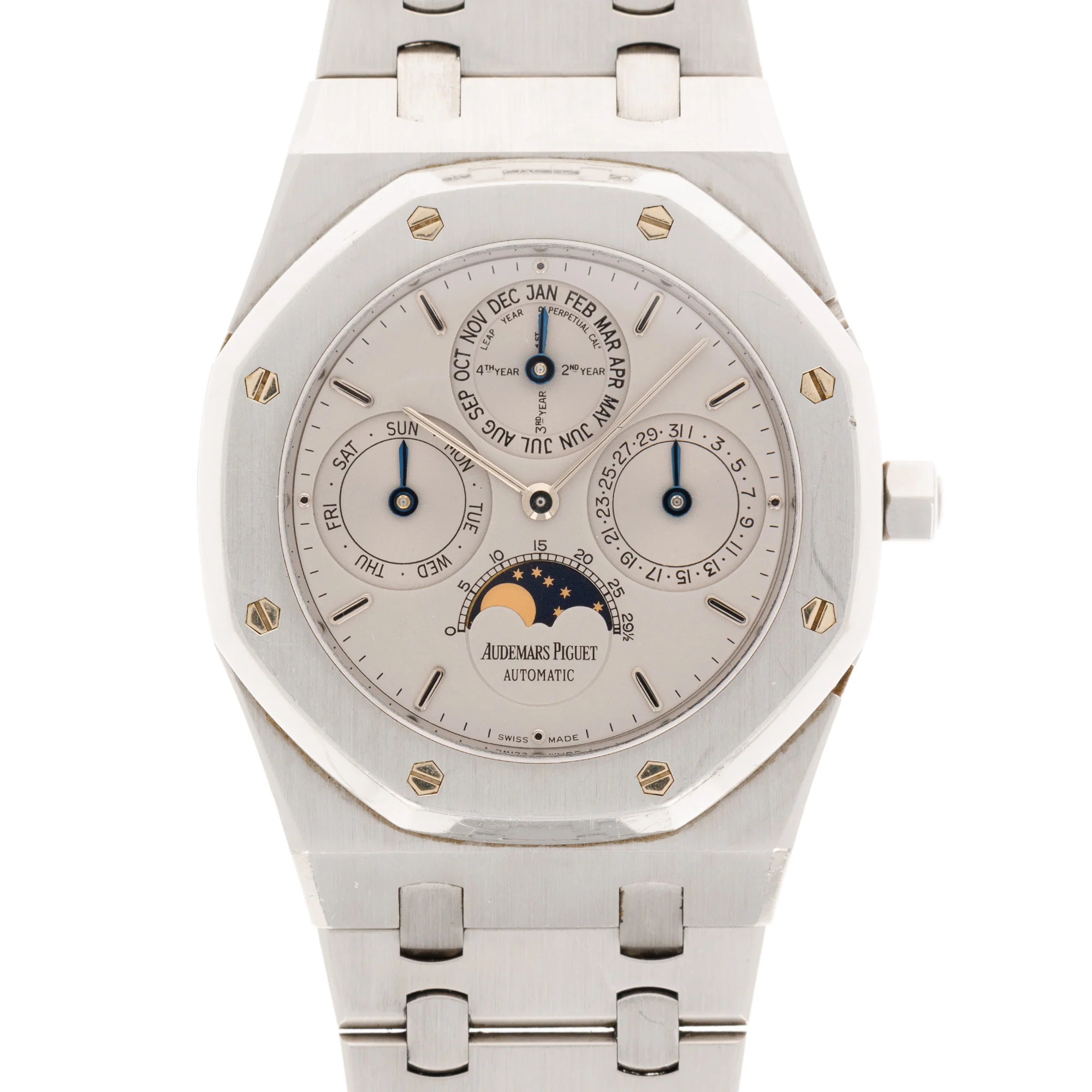 Audemars Piguet Steel Royal Oak Quantieme Perpetual Ref. 25820