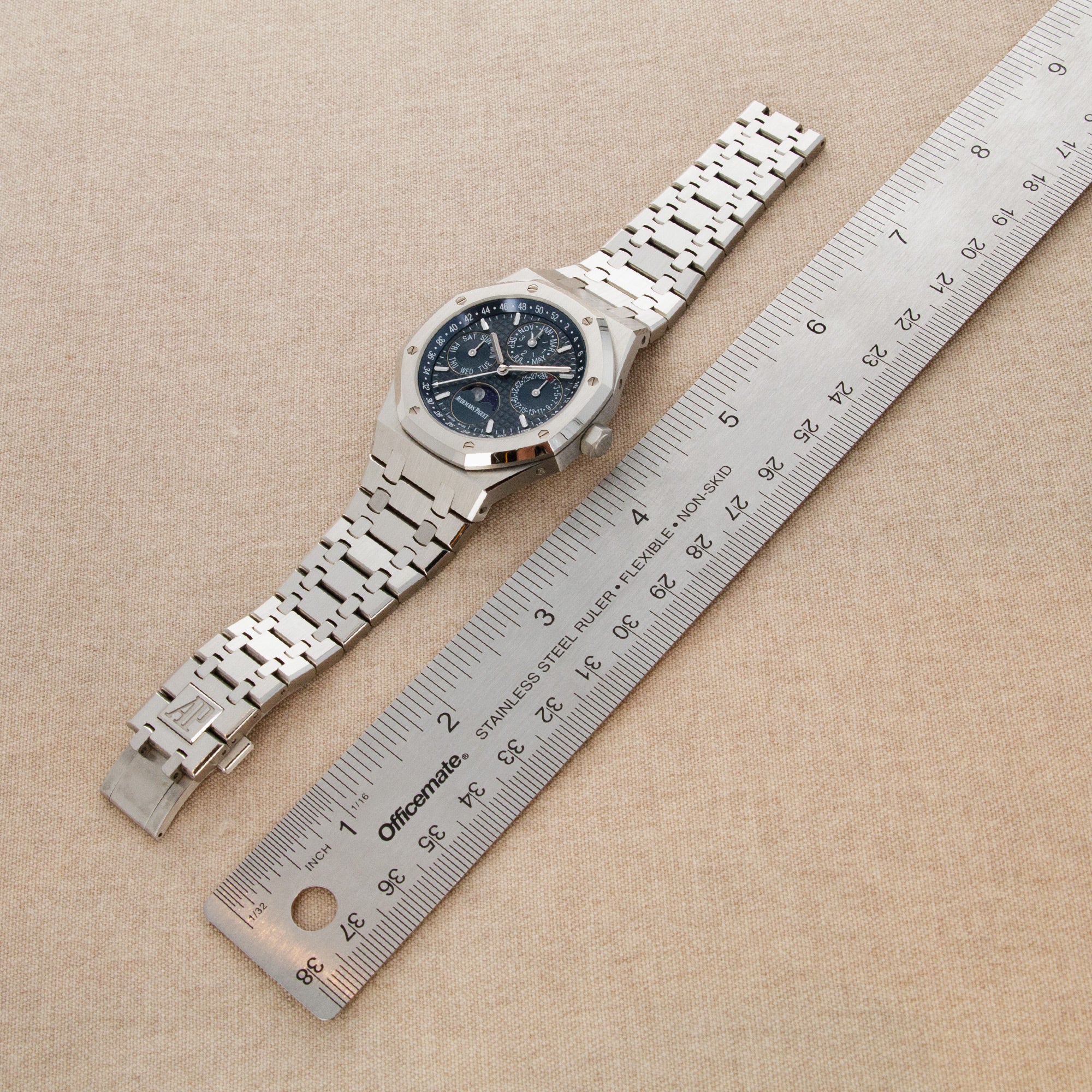 Audemars Piguet Steel Royal Oak Quantieme Perpetual Ref. 26574 - Image 9