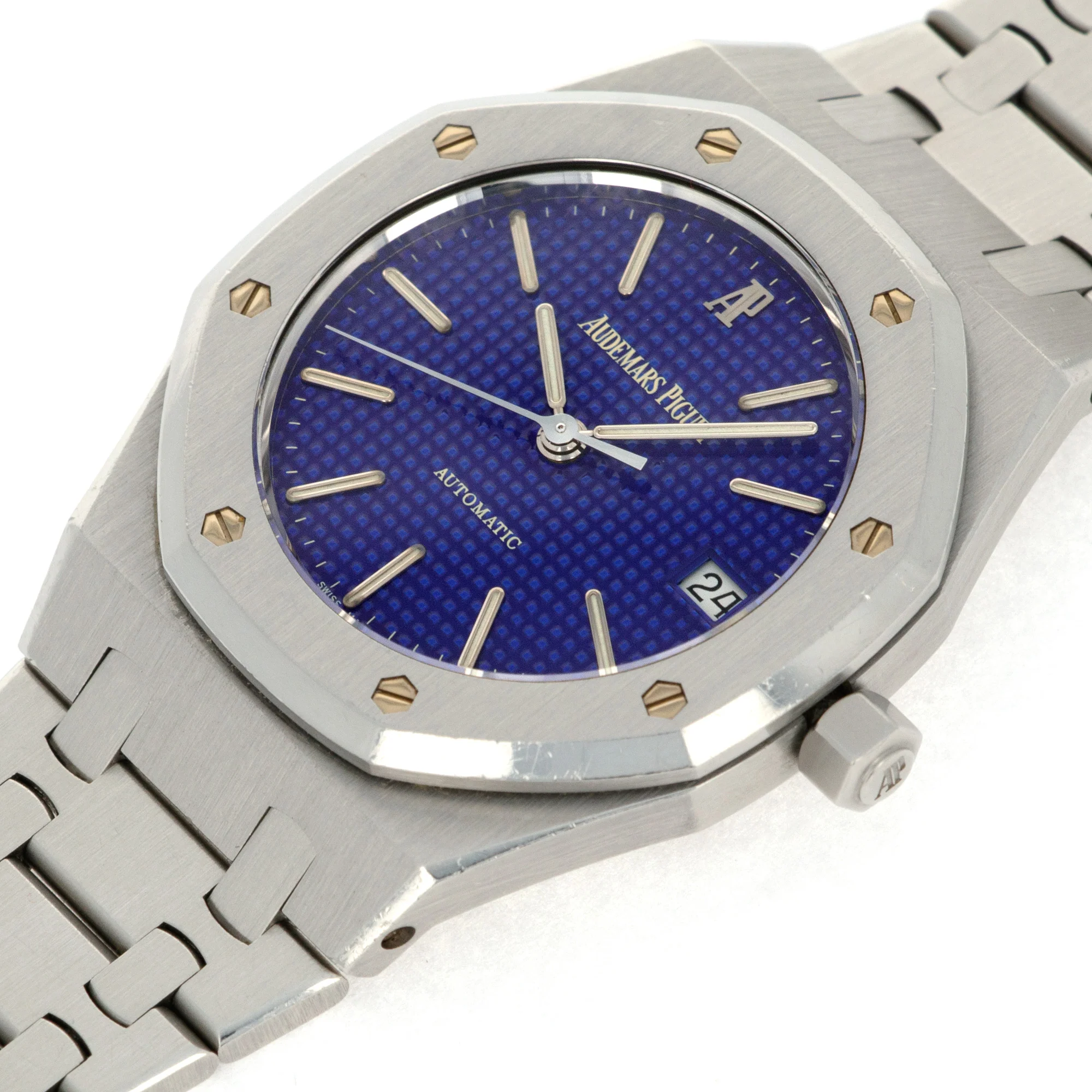 Audemars Piguet Steel Royal Oak Ref. 14790 with Yves Klein Blue Dial - Image 4