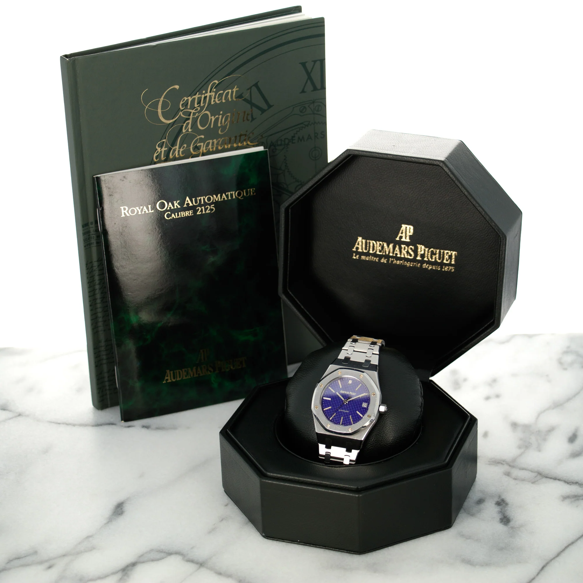 Audemars Piguet Steel Royal Oak Ref. 14790 with Yves Klein Blue Dial - Image 5