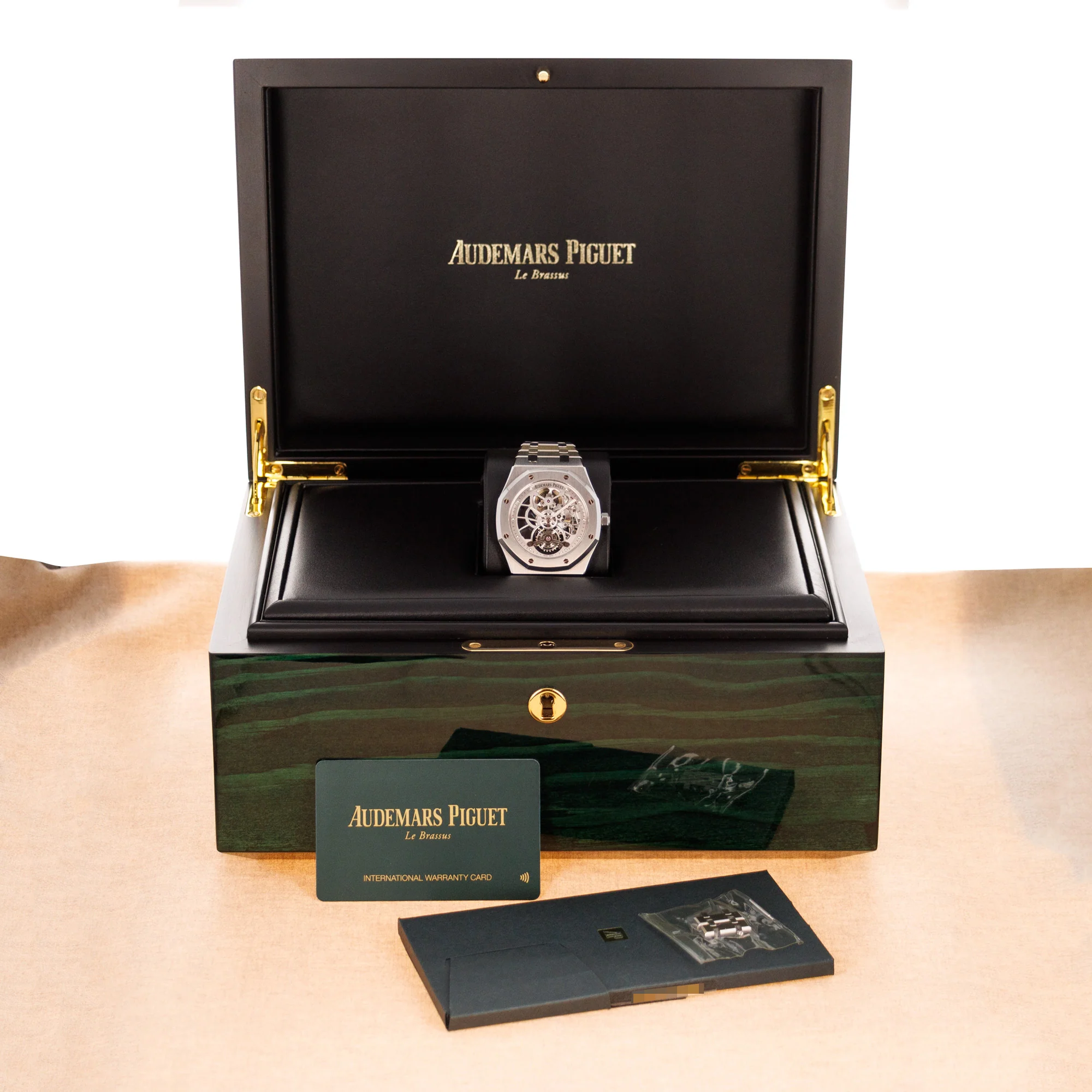 Audemars Piguet Steel Royal Oak Skeleton Tourbillon Watch Ref. 26518 - Image 9