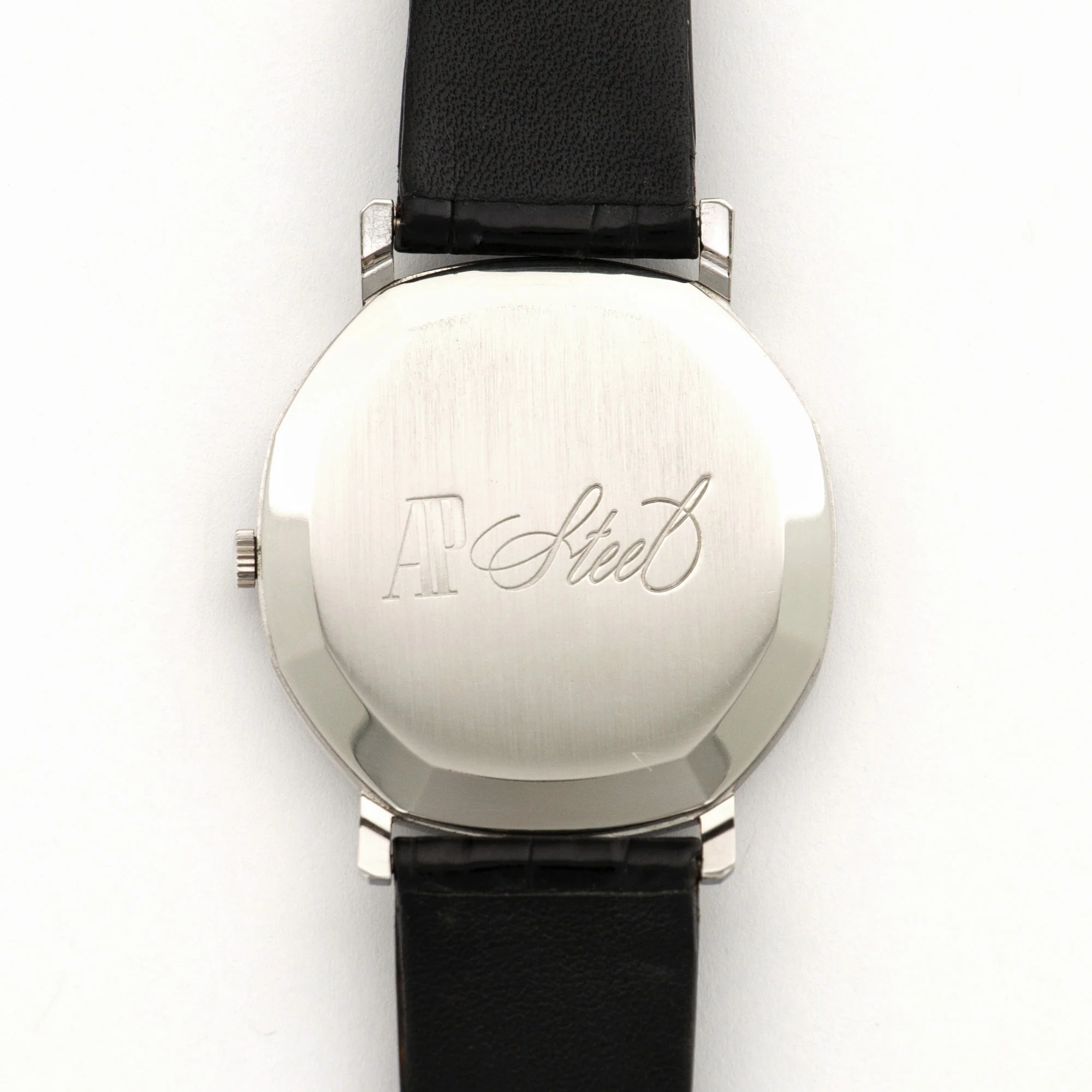 Audemars Piguet Steel Unusual Shape Strap Watch - Image 4
