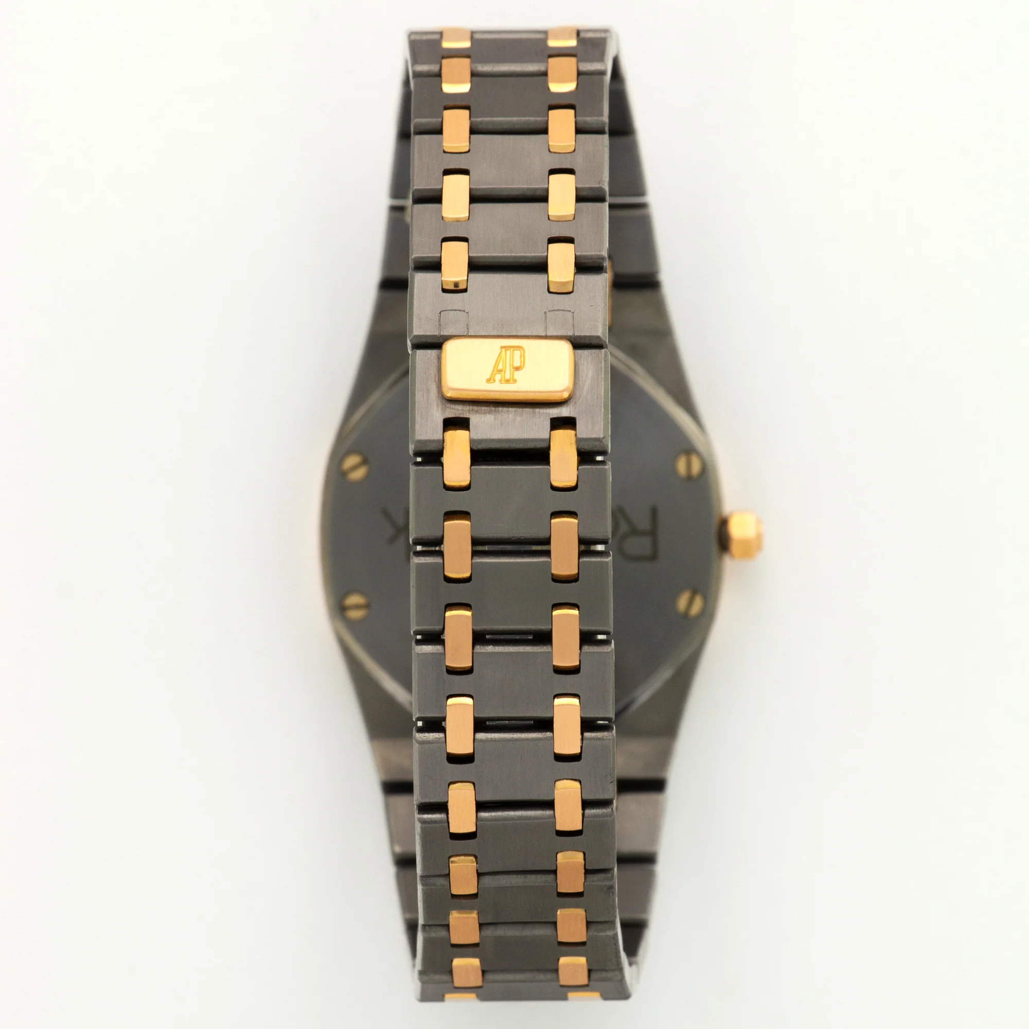 Audemars Piguet Tantalum & Rose Gold Royal Oak Watch - Image 4