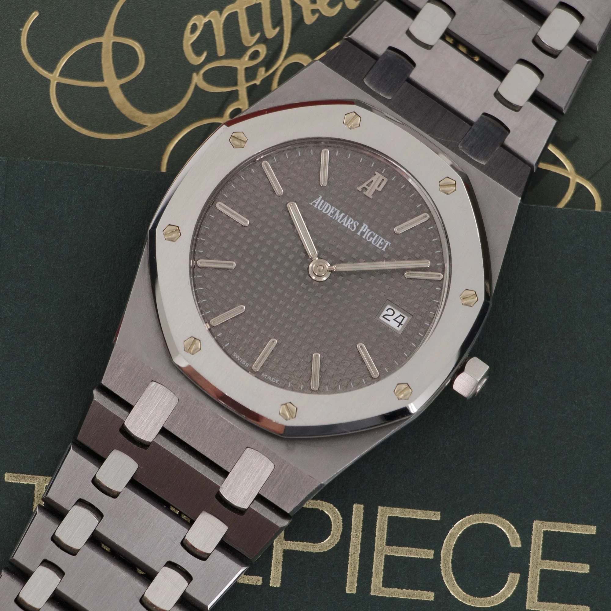 Audemars Piguet Tantalum Royal Oak Watch Ref. 56175 - Image 2