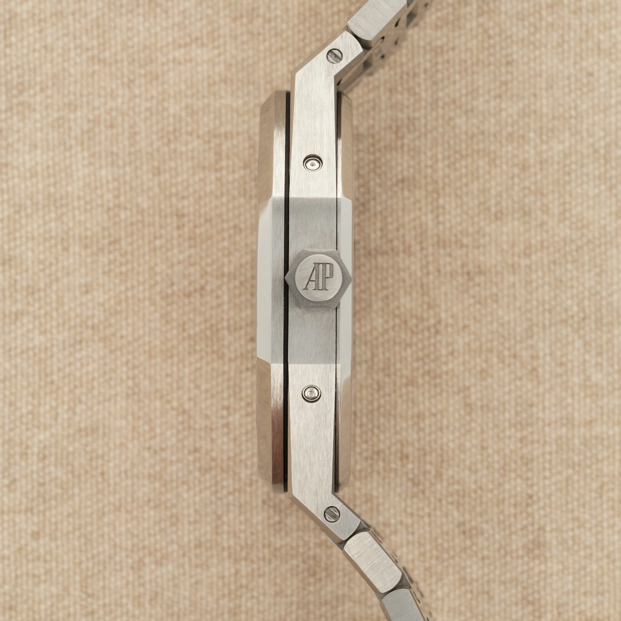 Audemars Piguet Titanium Royal Oak Quantieme Perpetual Ref. 26615 with Salmon Dial - Image 7
