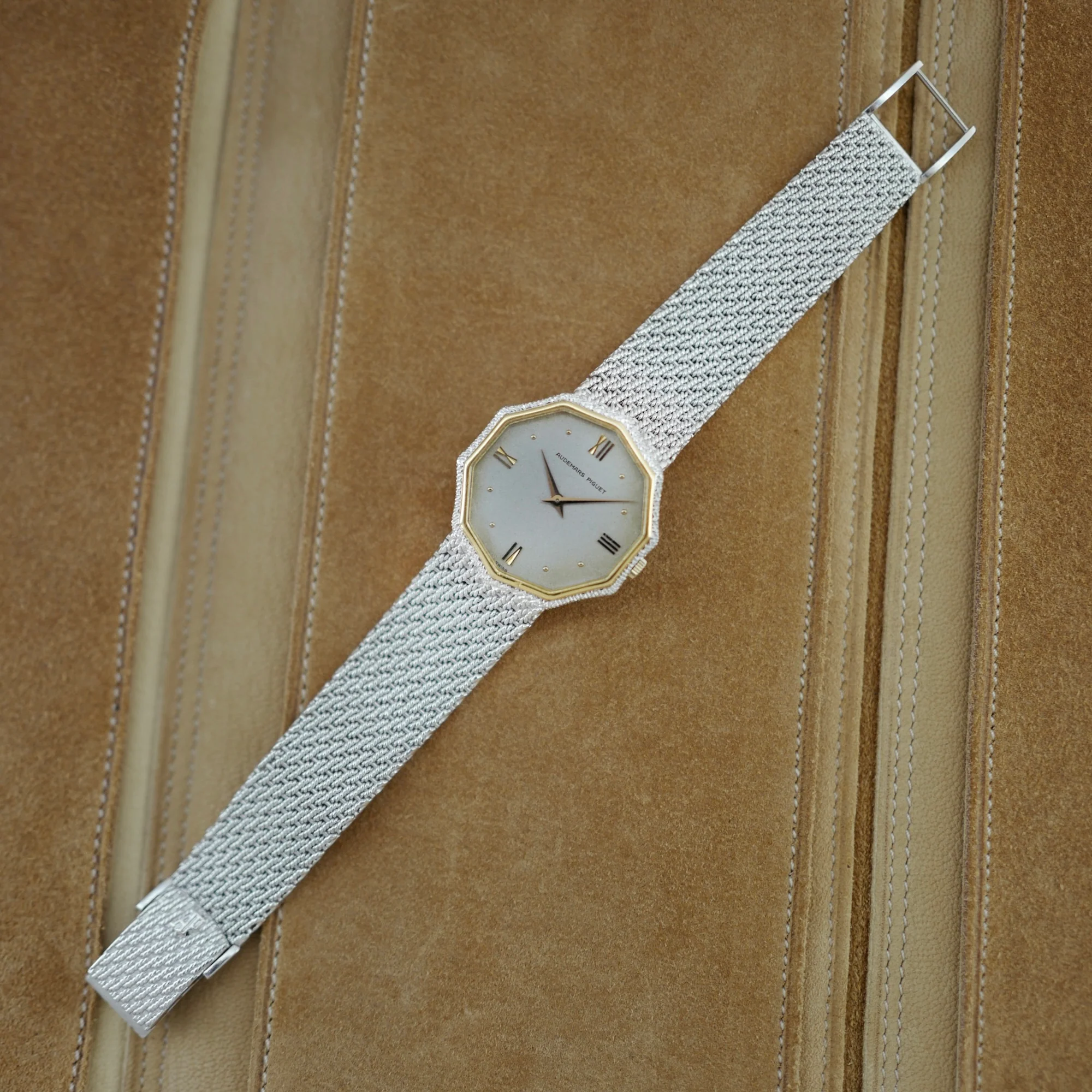 Audemars Piguet Two-Tone Decagon Watch - Image 5
