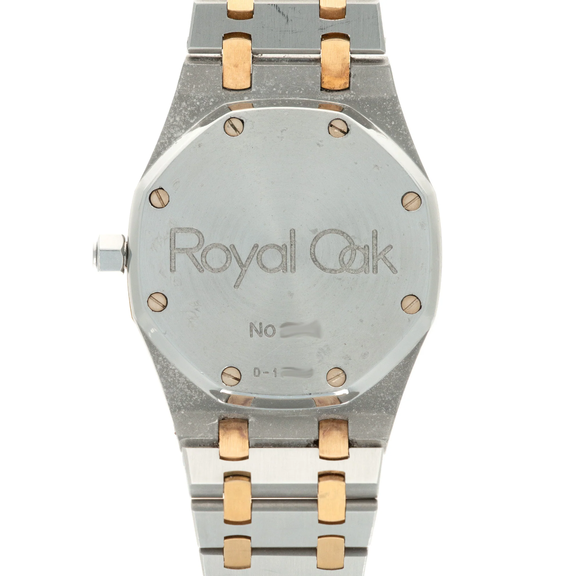 Audemars Piguet Two-Tone Royal Oak Watch with Diamond Markers - Image 4