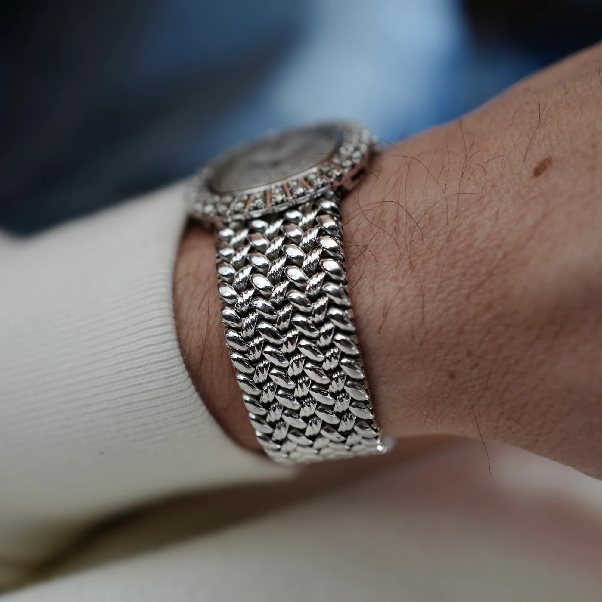 Audemars Piguet White Gold and Diamond Watch - Image 5