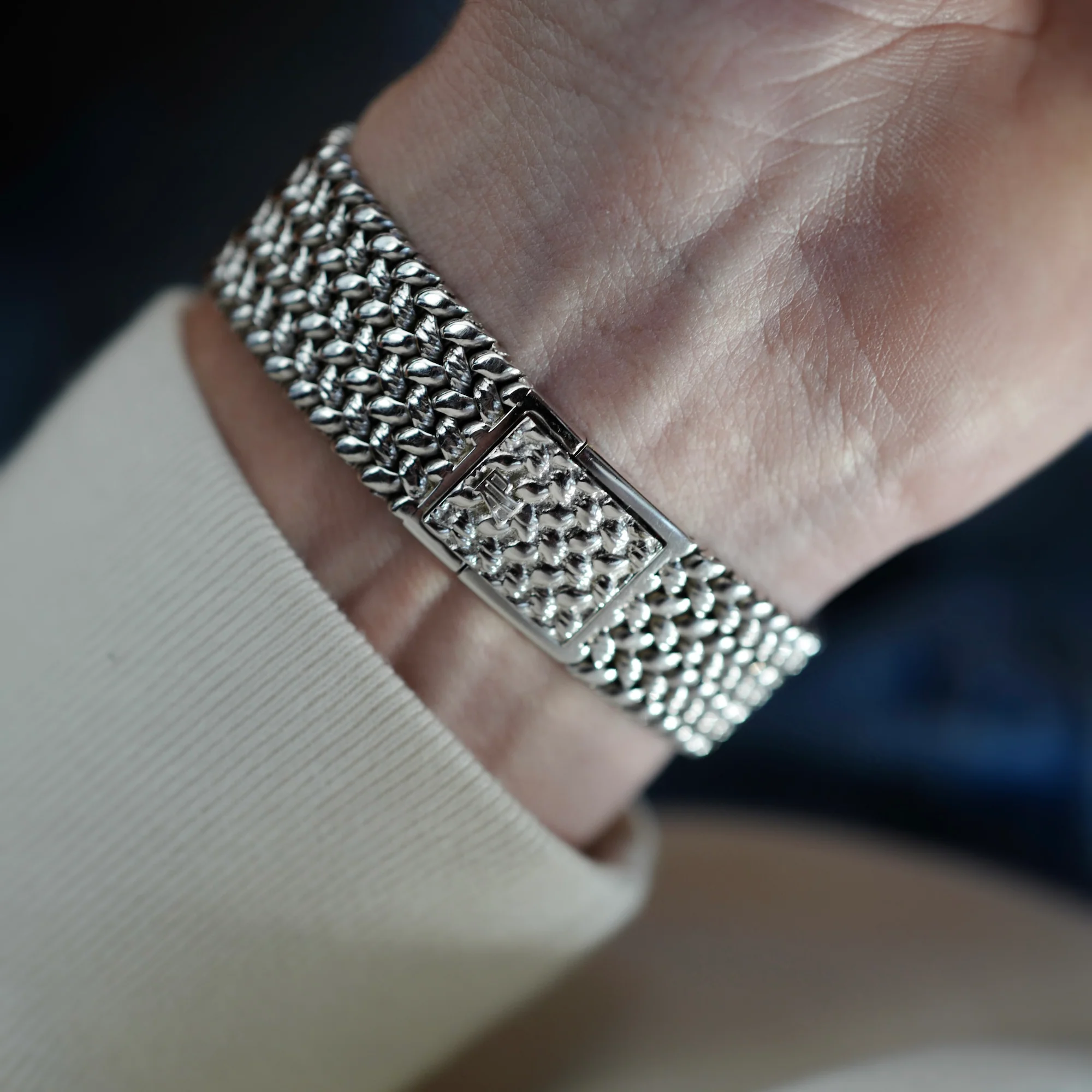 Audemars Piguet White Gold and Diamond Watch - Image 6