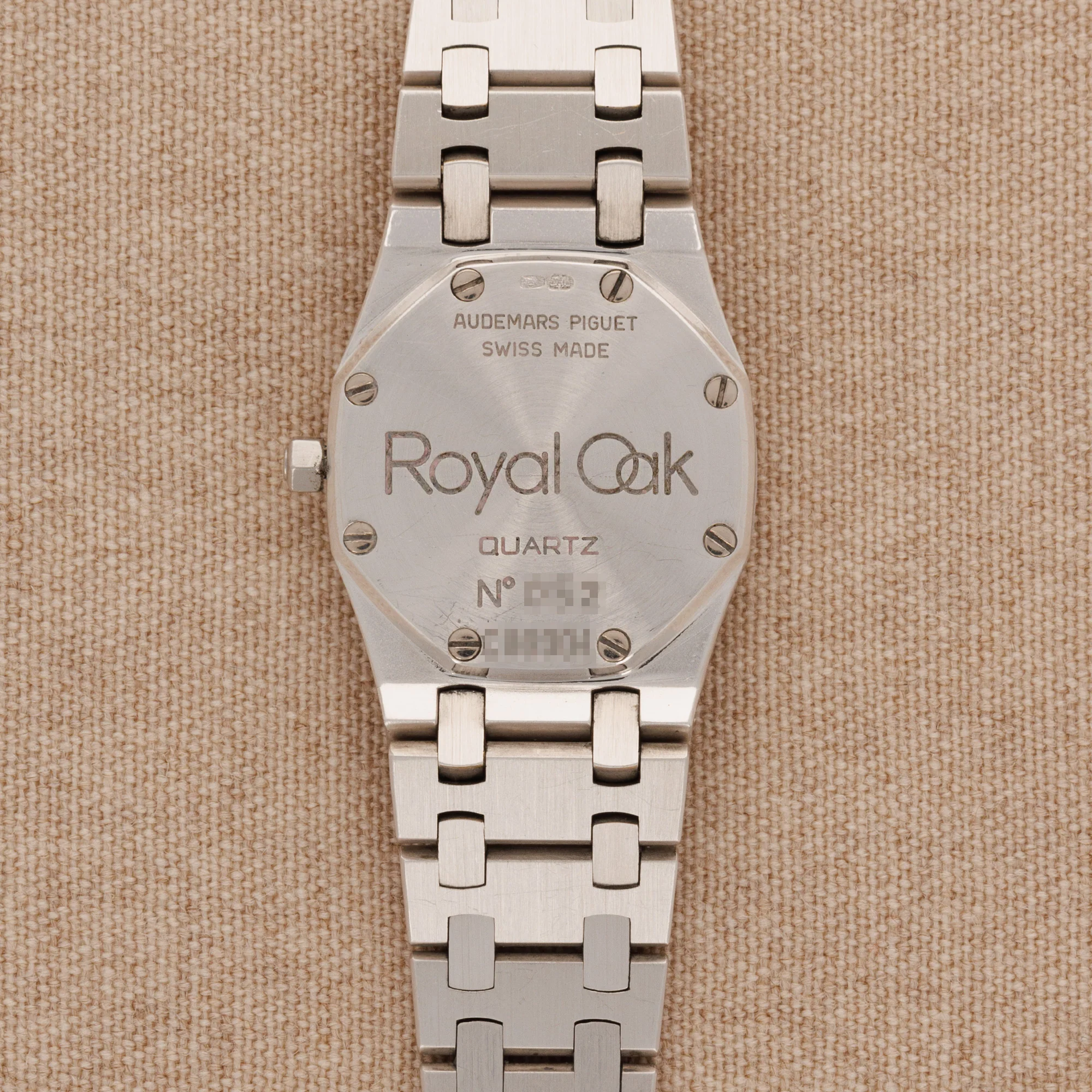 Audemars Piguet White Gold and Diamond Royal Oak with Lapis Dials - Image 3