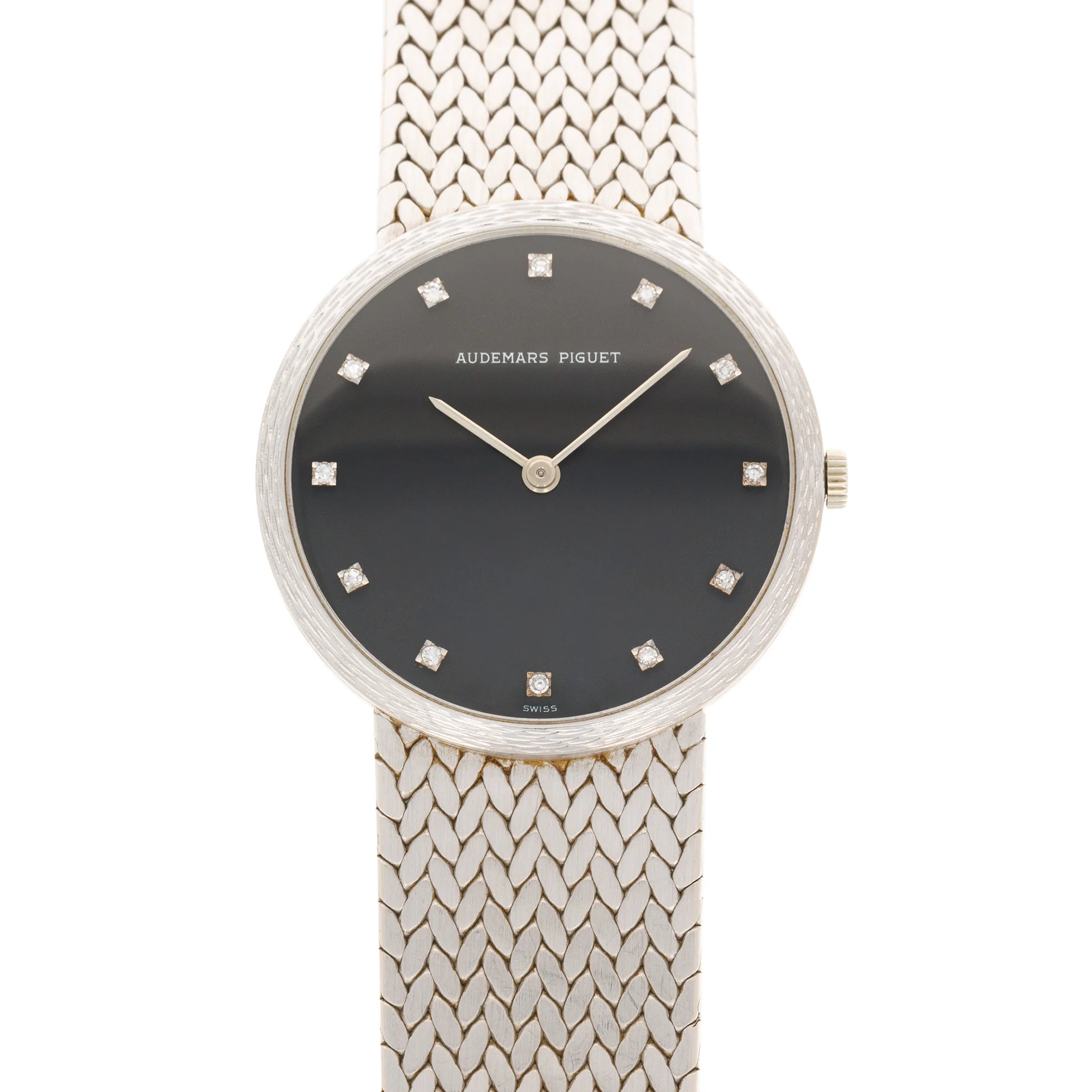Audemars Piguet White Gold and Diamond Watch