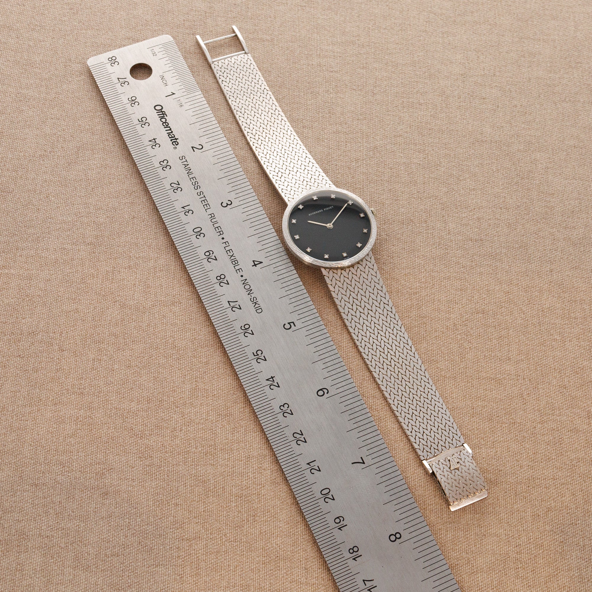 Audemars Piguet White Gold and Diamond Watch - Image 4
