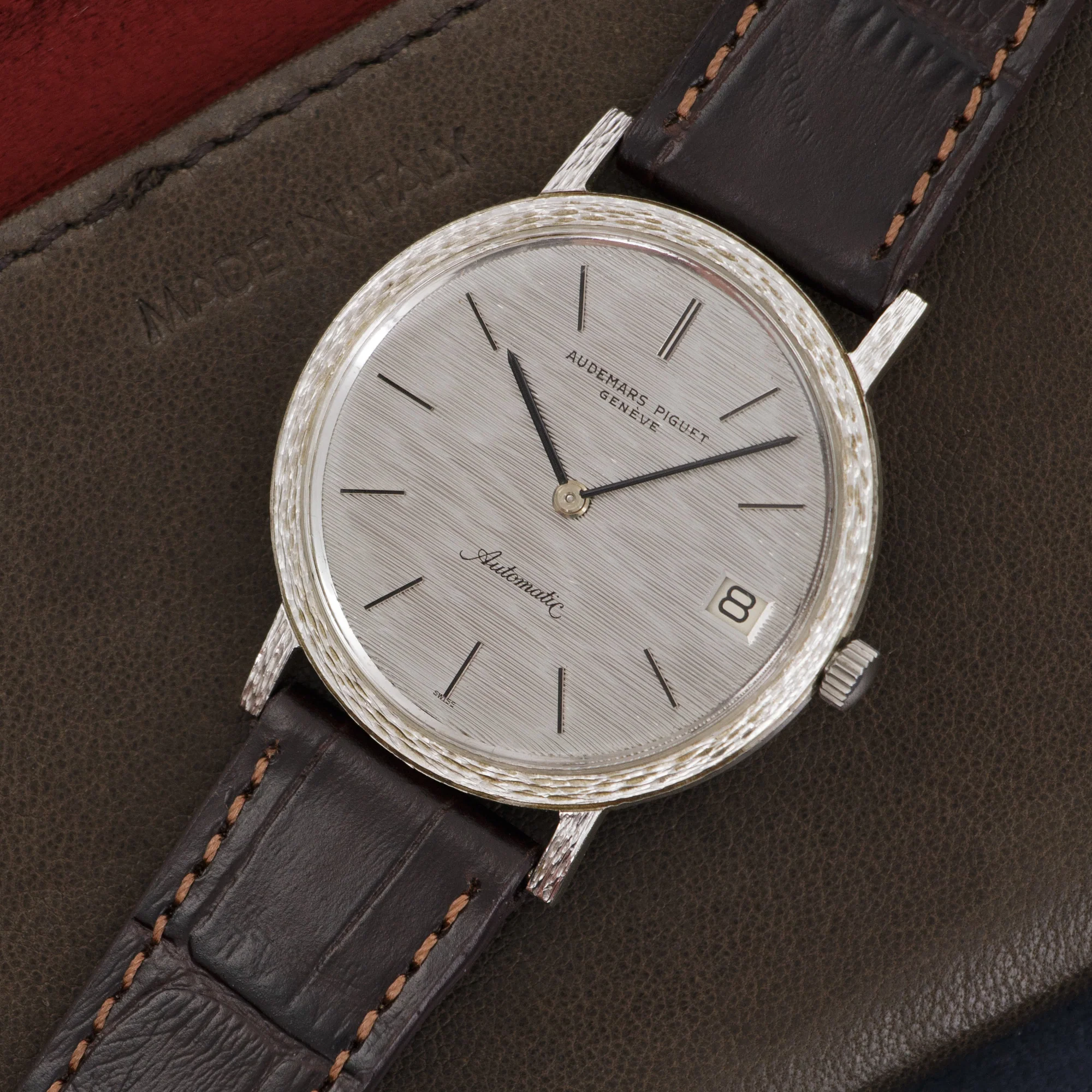 Audemars Piguet White Gold Automatic Watch - Image 2