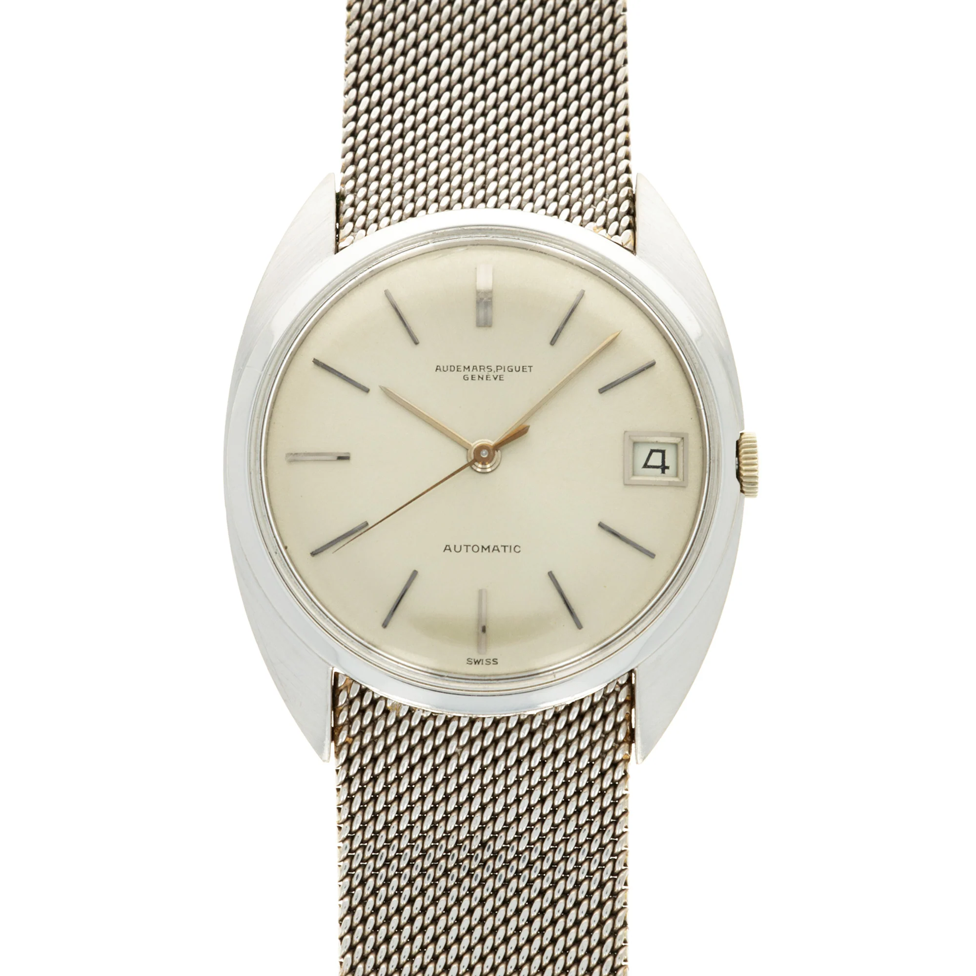 Audemars Piguet White Gold Automatic Watch Ref. 5205