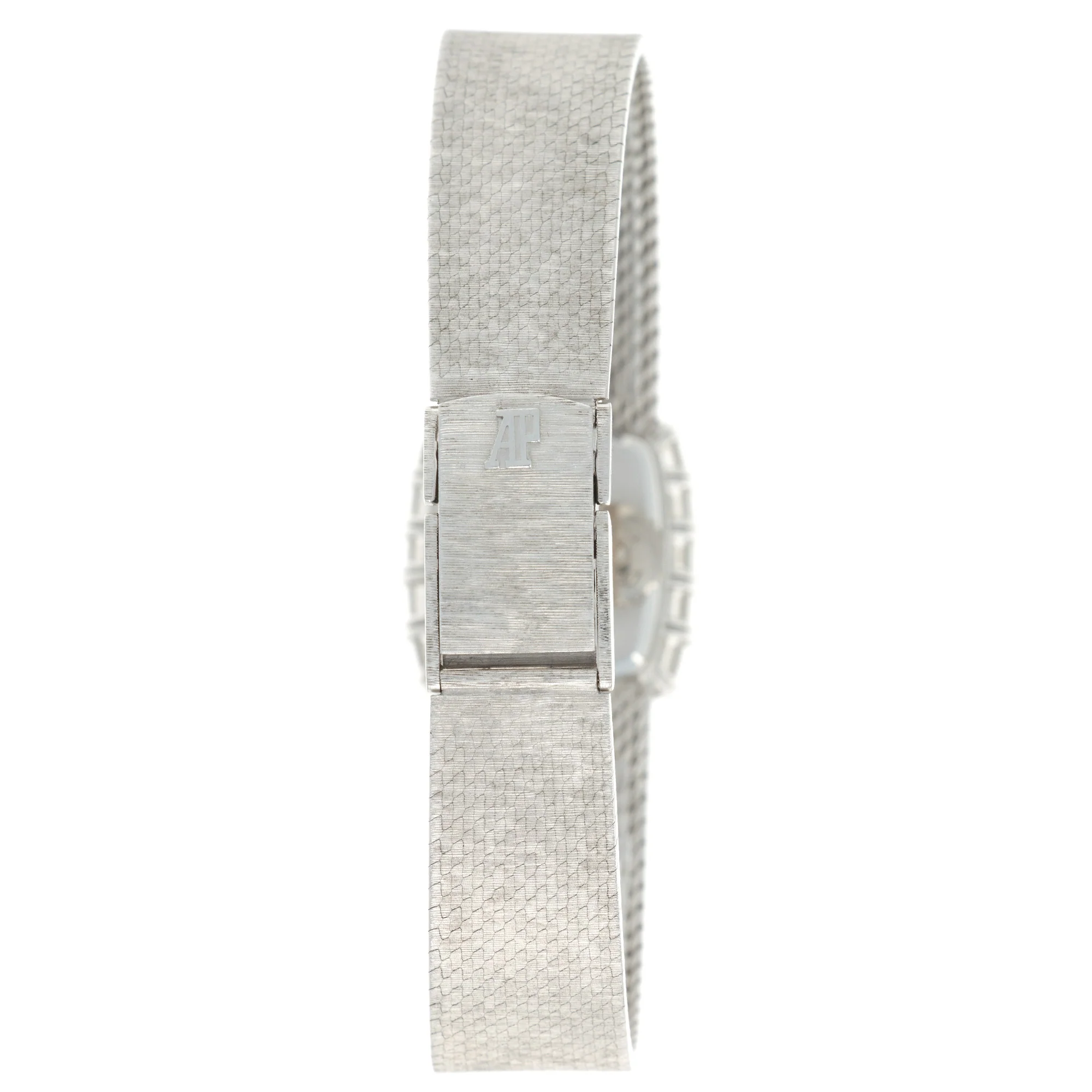 Audemars Piguet White Gold Baguette Diamond Opal Watch - Image 5