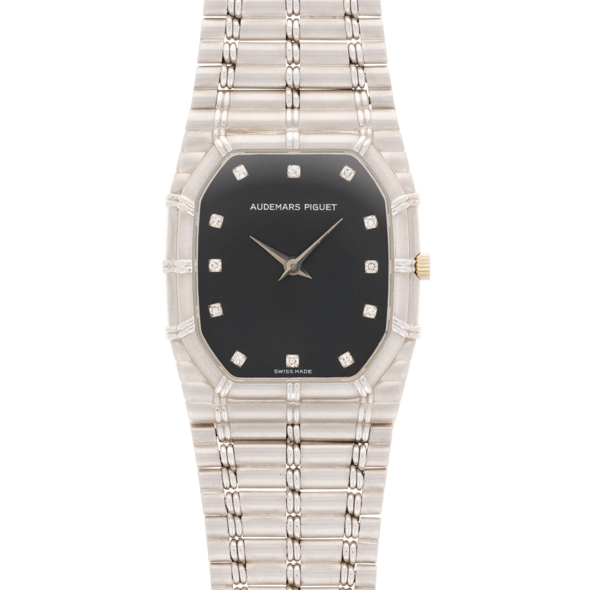 Audemars Piguet White Gold Bamboo Watch