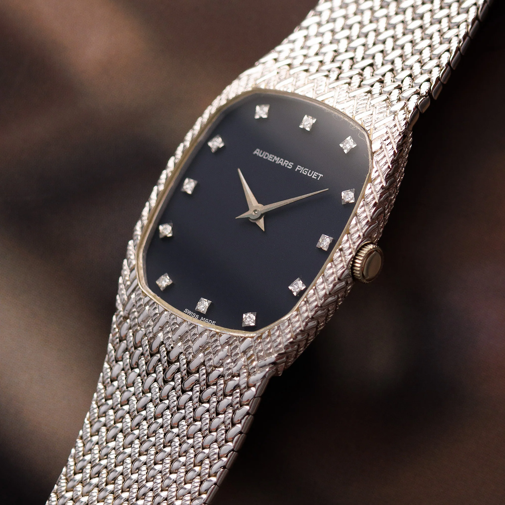 Audemars Piguet White Gold Bracelet Watch Ref. 4126 - Image 2