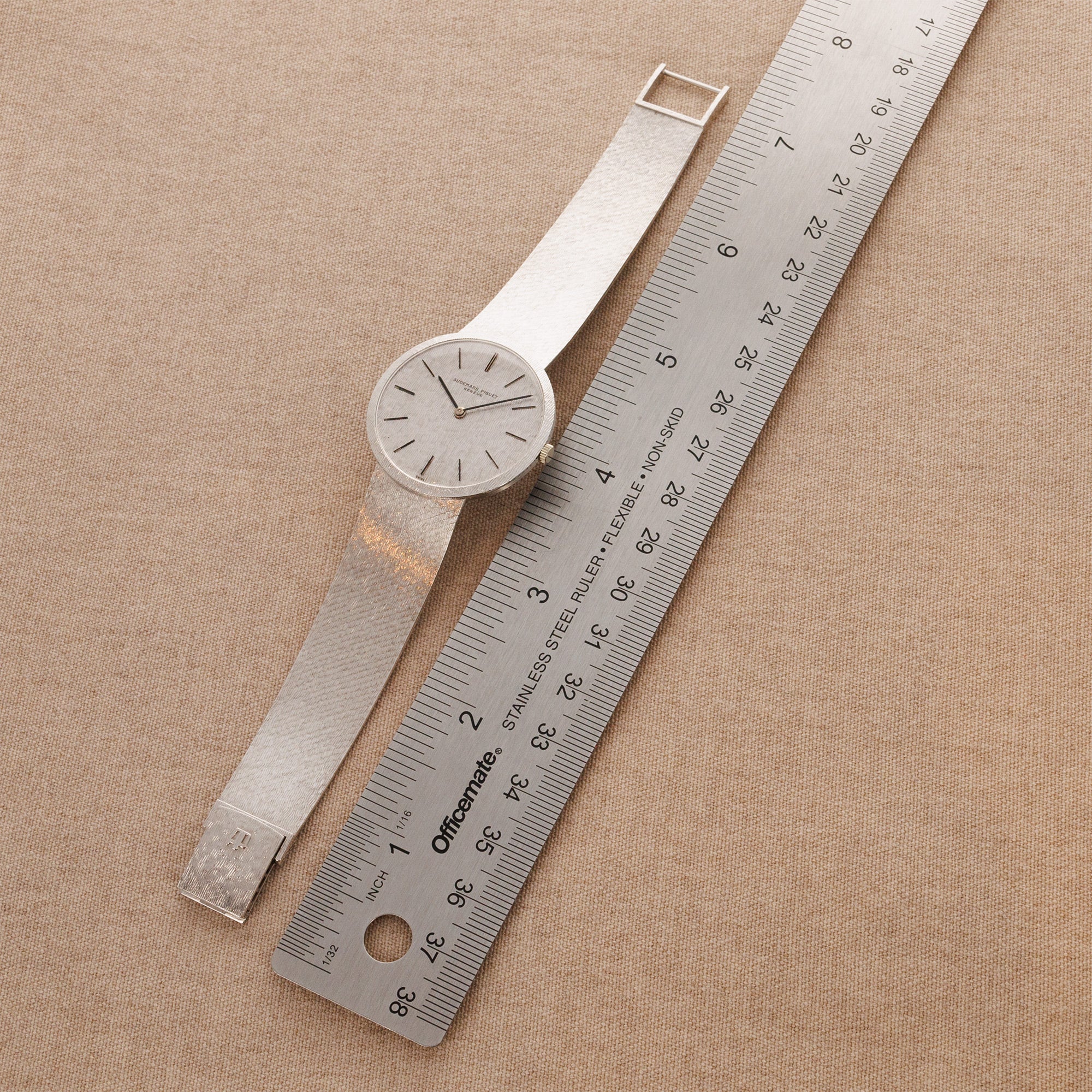 Audemars Piguet White Gold Bracelet Watch Ref. 5266 - Image 5