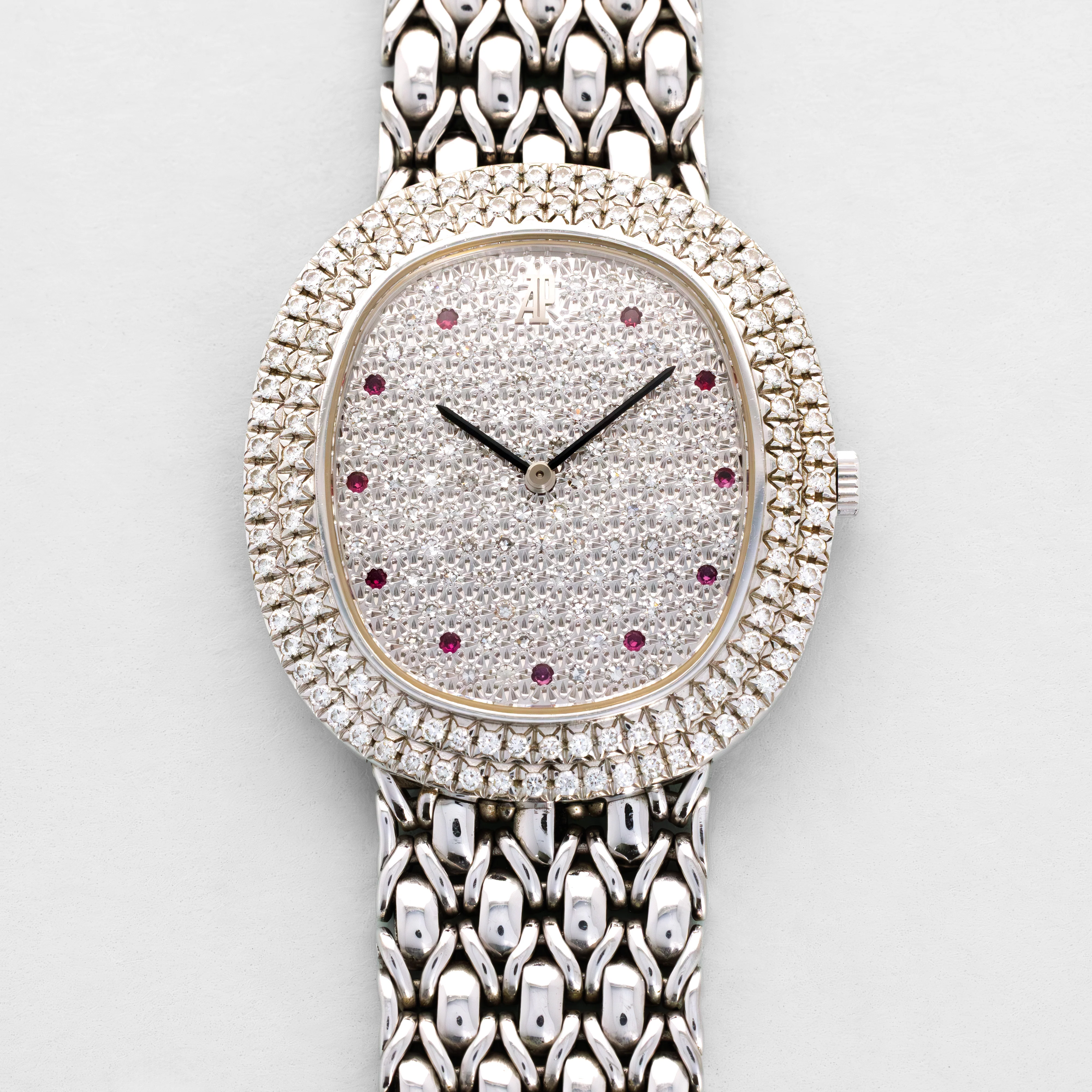 Audemars Piguet White Gold Bracelet Watch Ref. 56478