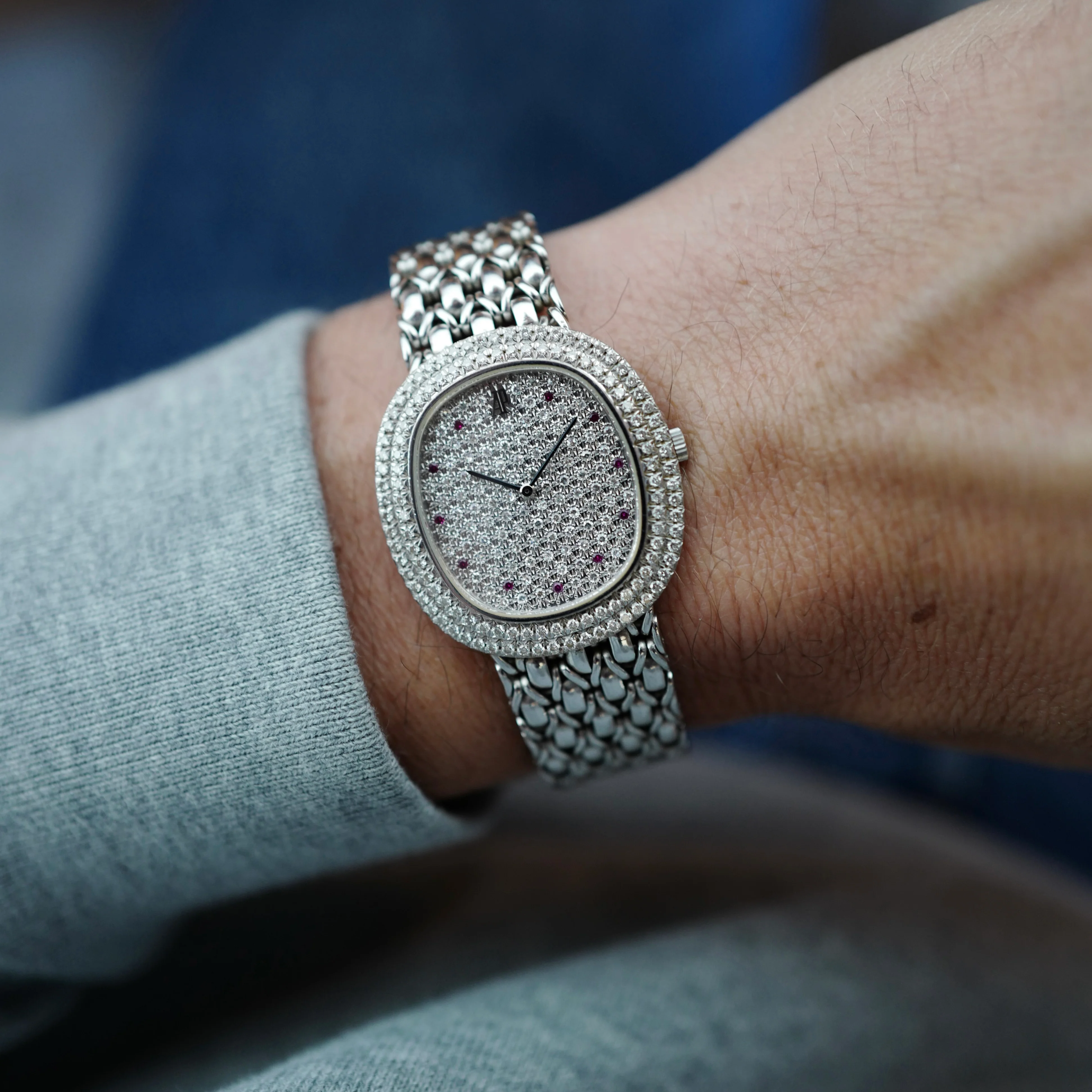 Audemars Piguet White Gold Bracelet Watch Ref. 56478 - Image 3