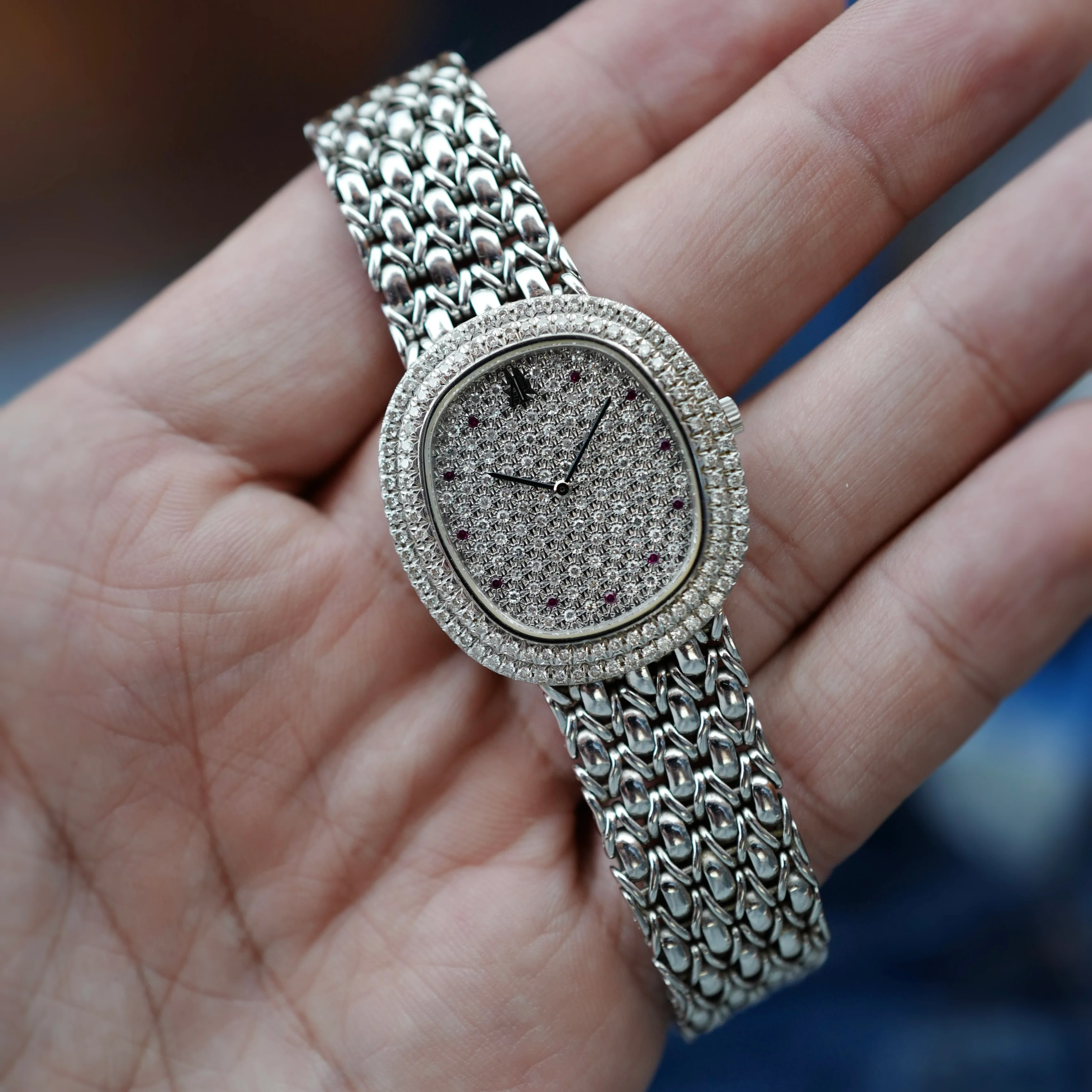 Audemars Piguet White Gold Bracelet Watch Ref. 56478 - Image 4