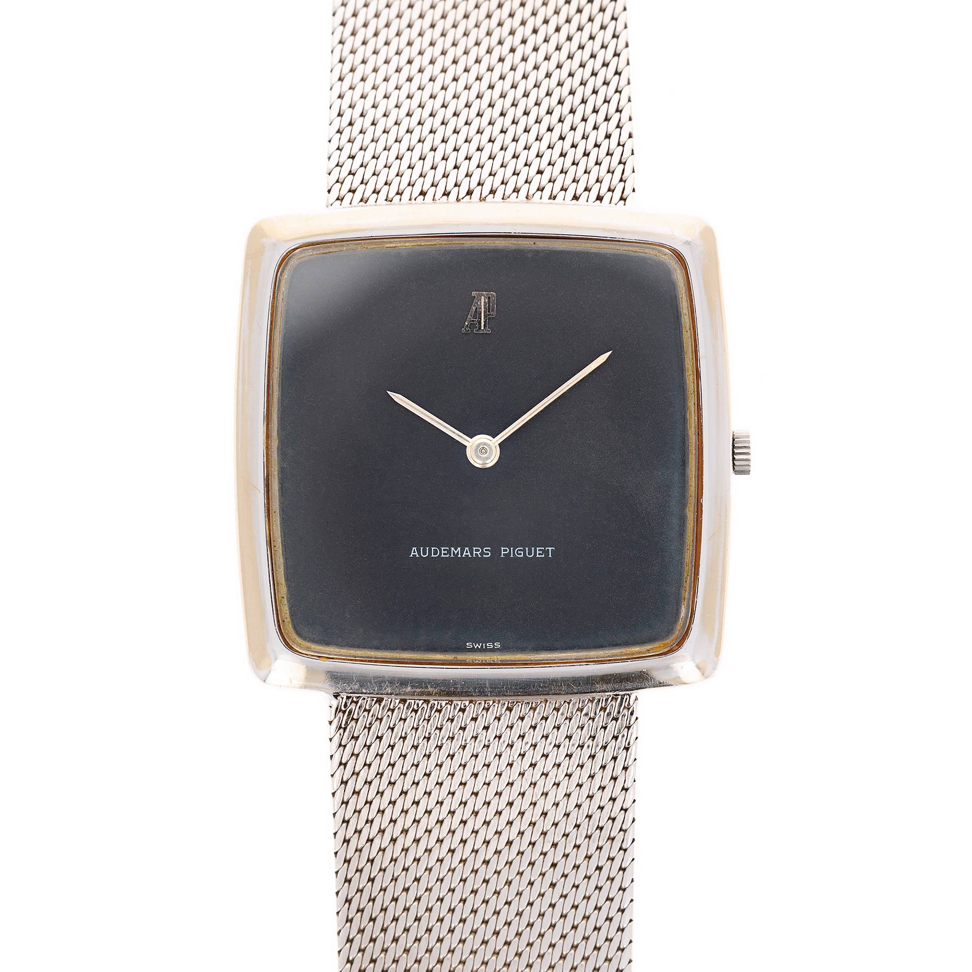 Audemars Piguet White Gold Bracelet Watch Ref. 77896