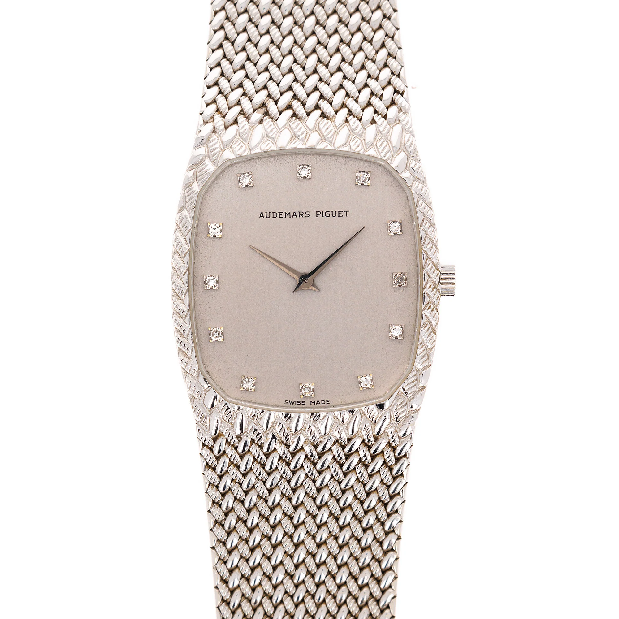Audemars Piguet White Gold Cobra Style Watch
