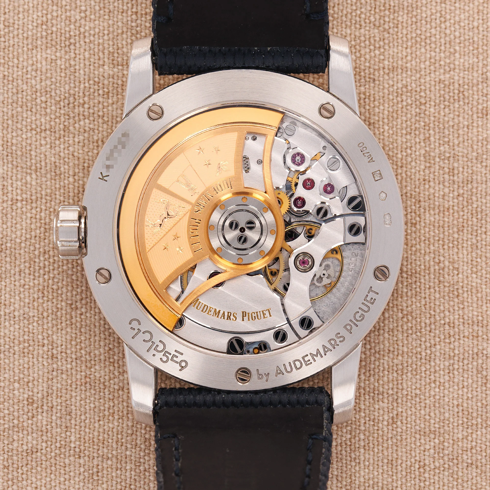 Audemars Piguet White Gold Code 11:59 Ref. 15210 with Blue Dial - Image 3