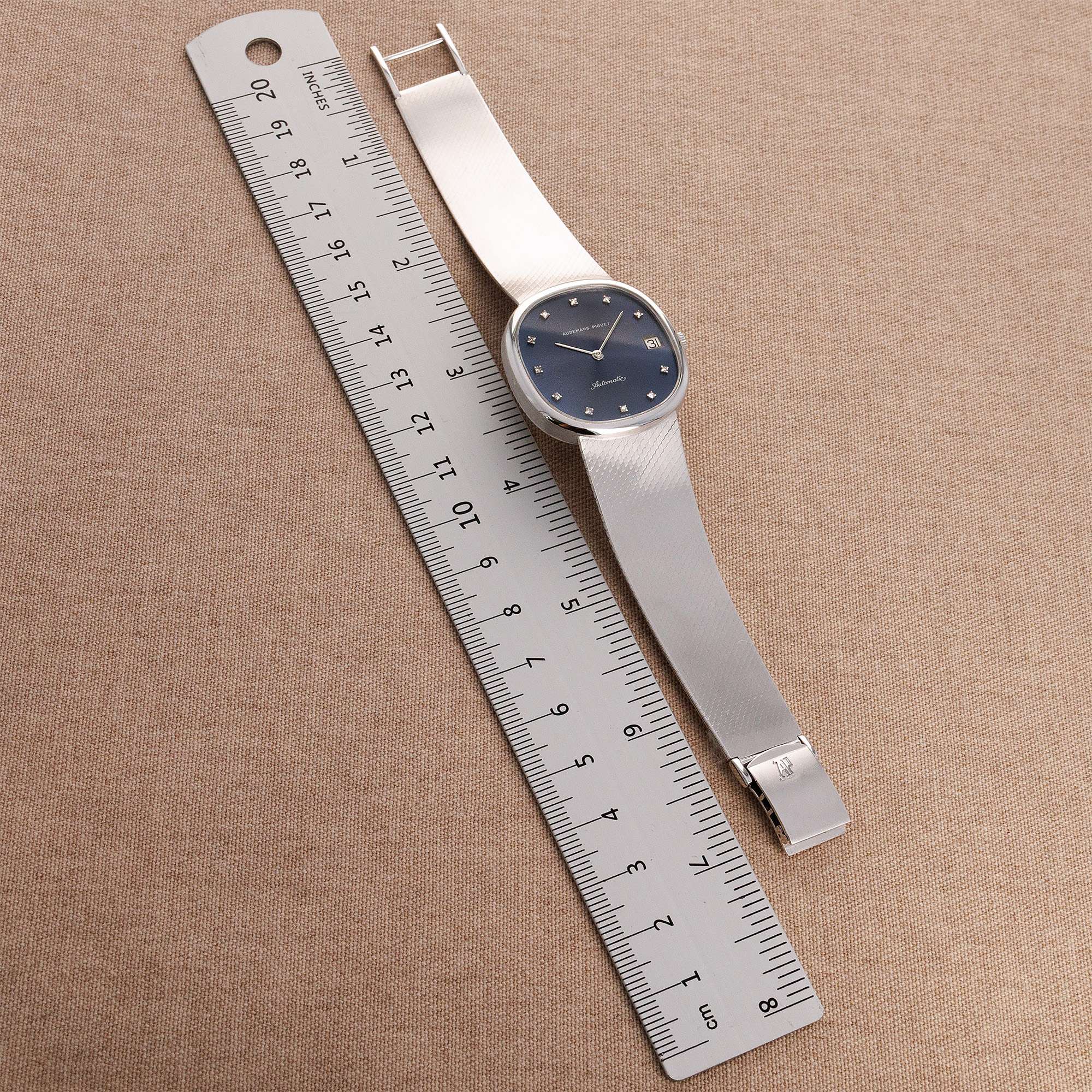 Audemars Piguet White Gold Cushion Watch Ref. 5379 - Image 7