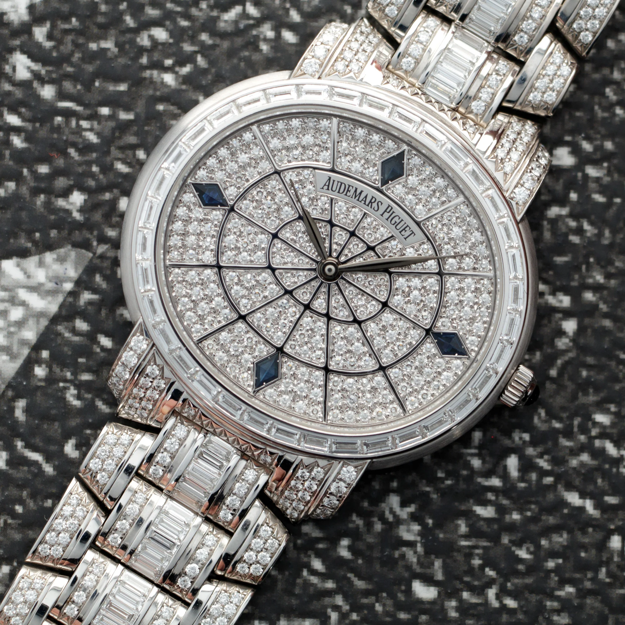 Audemars Piguet White Gold Diamond Millenary Watch Ref. 15109 - Image 2
